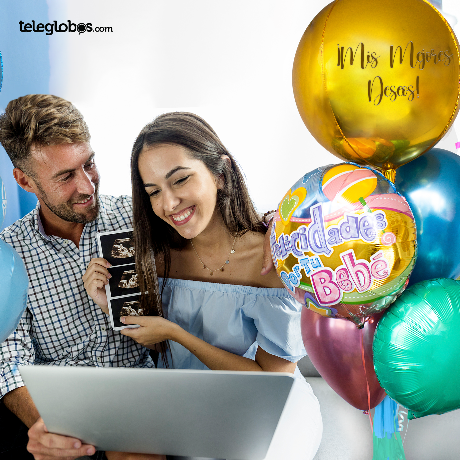 Globos para Baby Shower CDMX Ciudad de Mexico Tienda de Globos