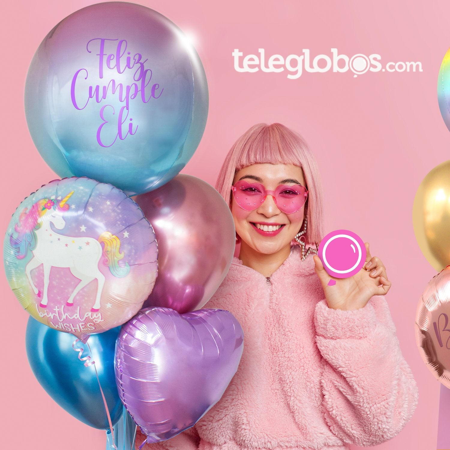 Globos Orbz Personalizados México CDMX Teleglobos Tienda de globos