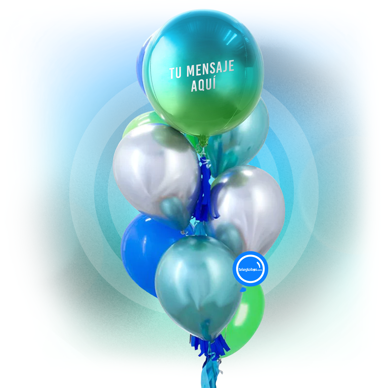 Bunch Personalizado -Burbuja/Orbz- | Globos y Regalos Teleglobos.com.mx.
