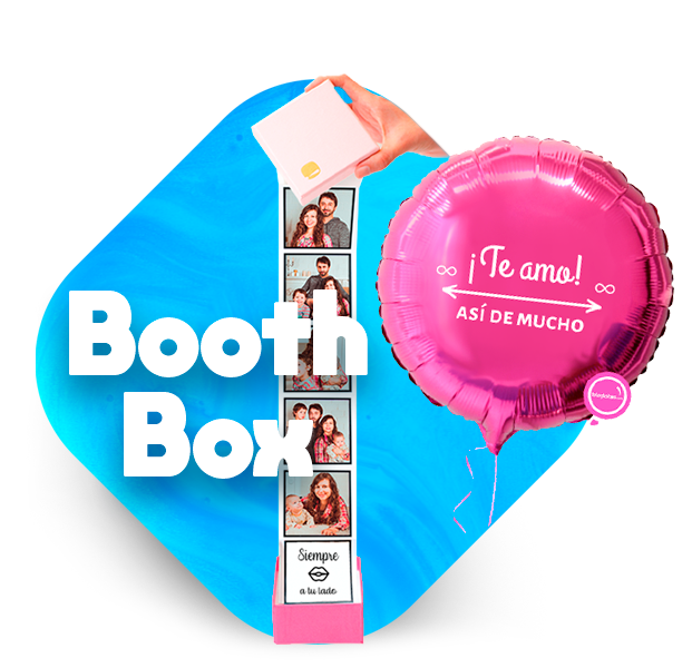 BoothBox fotos con globos reel Mexico CDMX