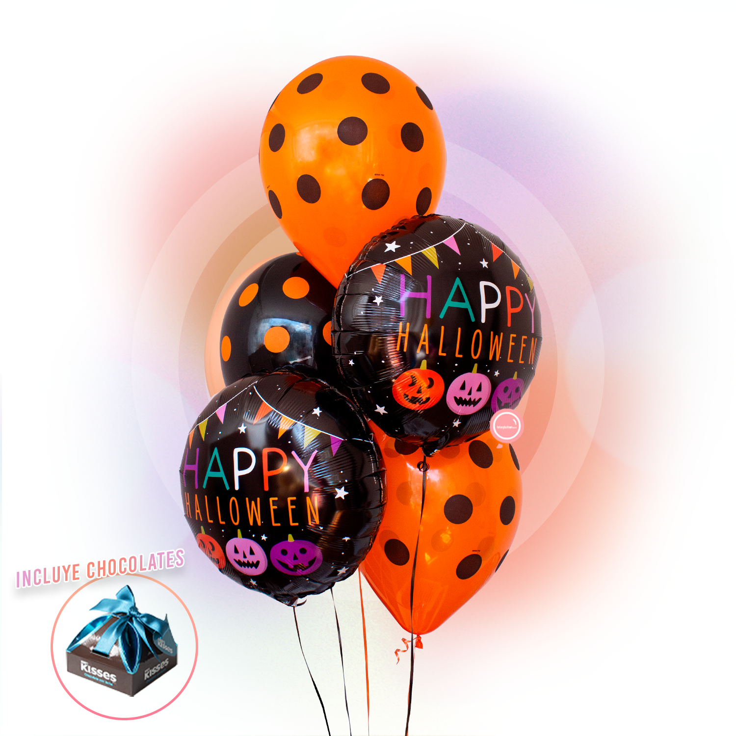Bouquet de Globos - Glamorous Halloween -