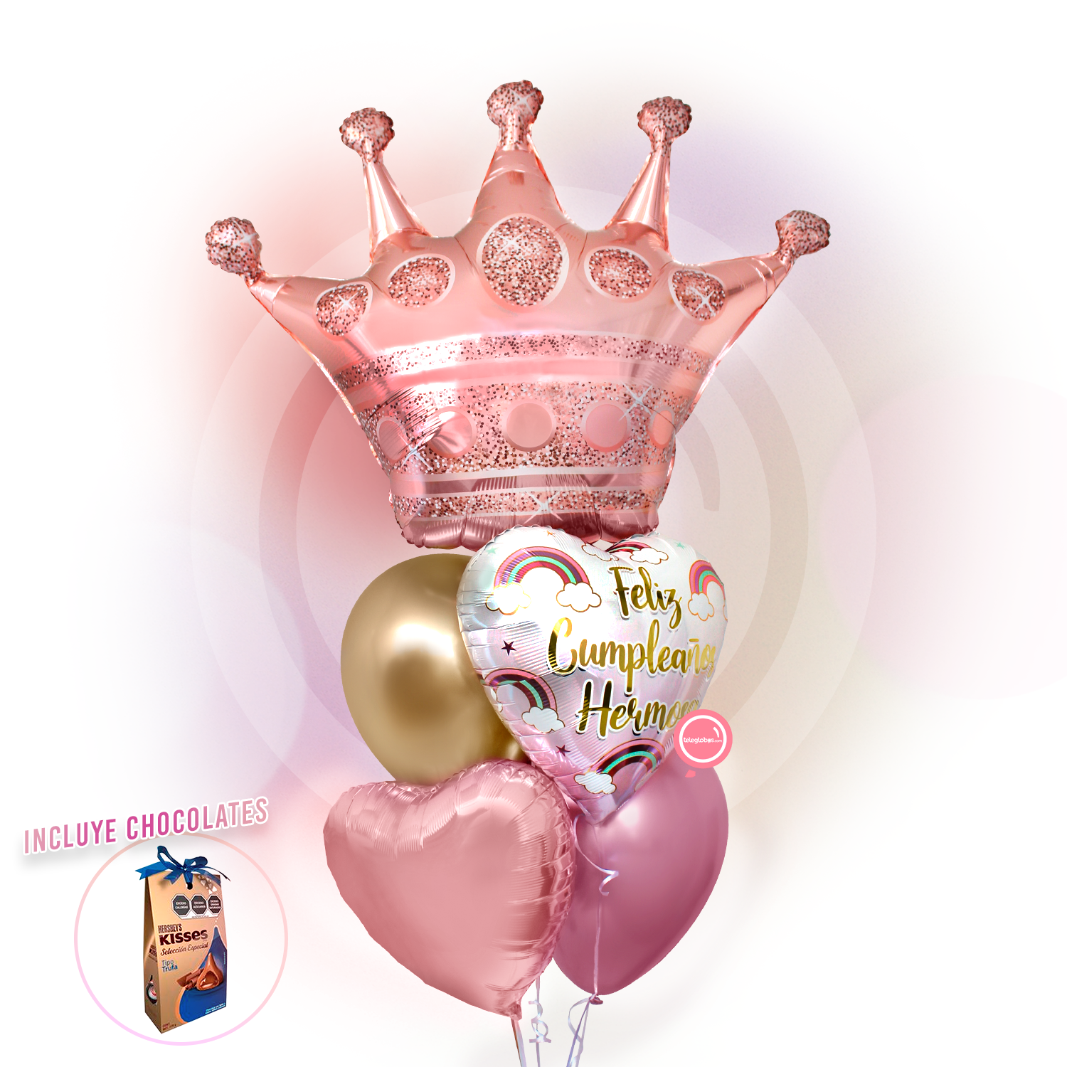 Bouquet de Cumpleaños -Corona Hermosa-