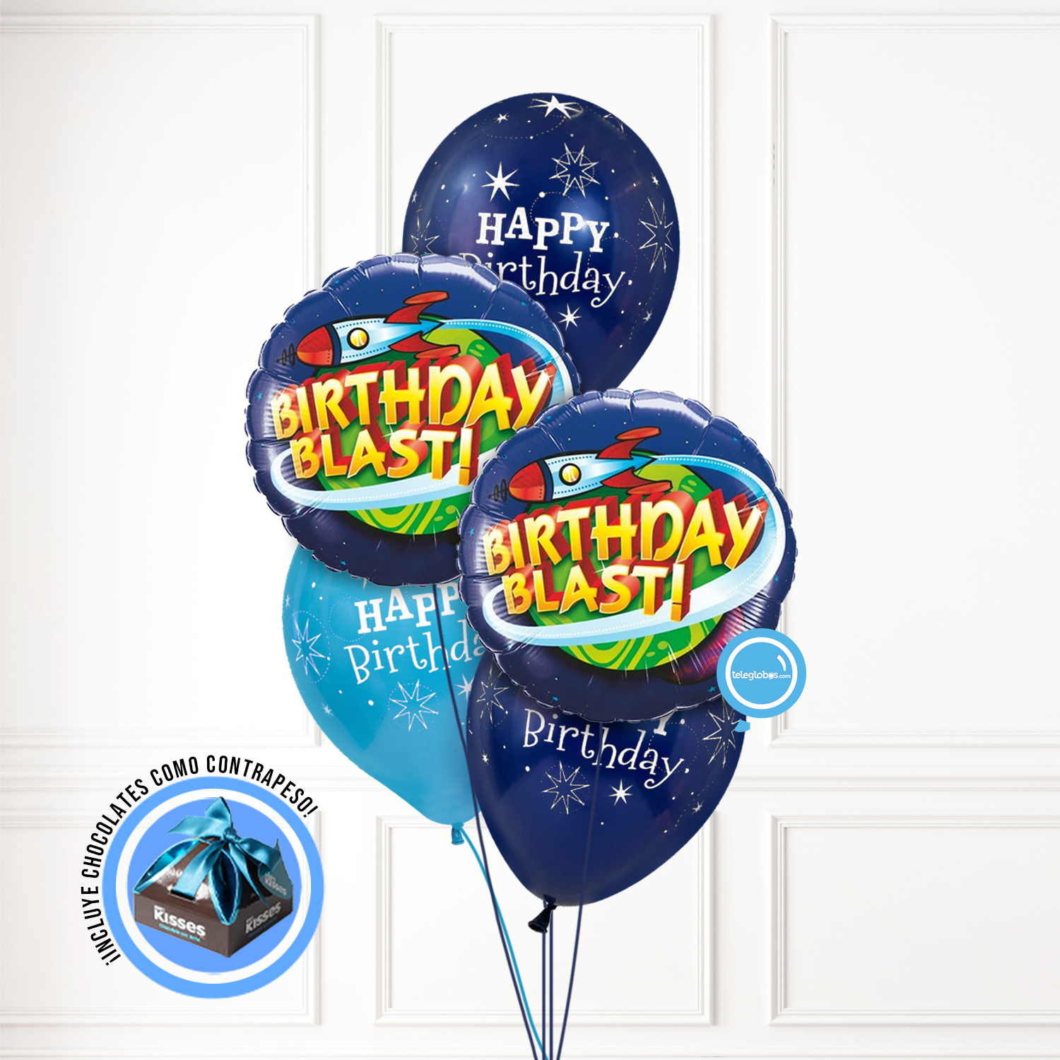 Bouquet de Globos Cumpleaños 188