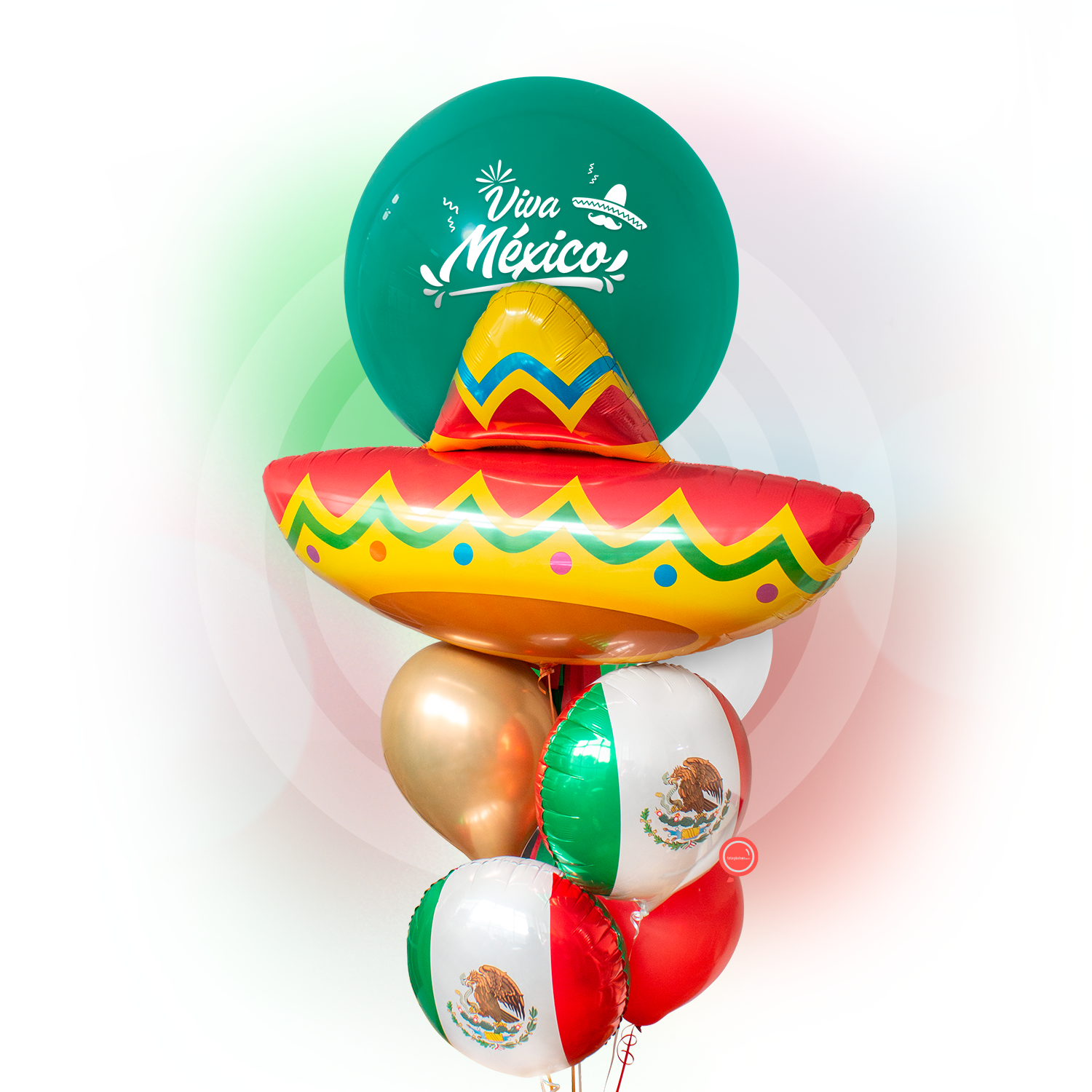 Bunch de Globos Inspira -Fiesta Mexicana-