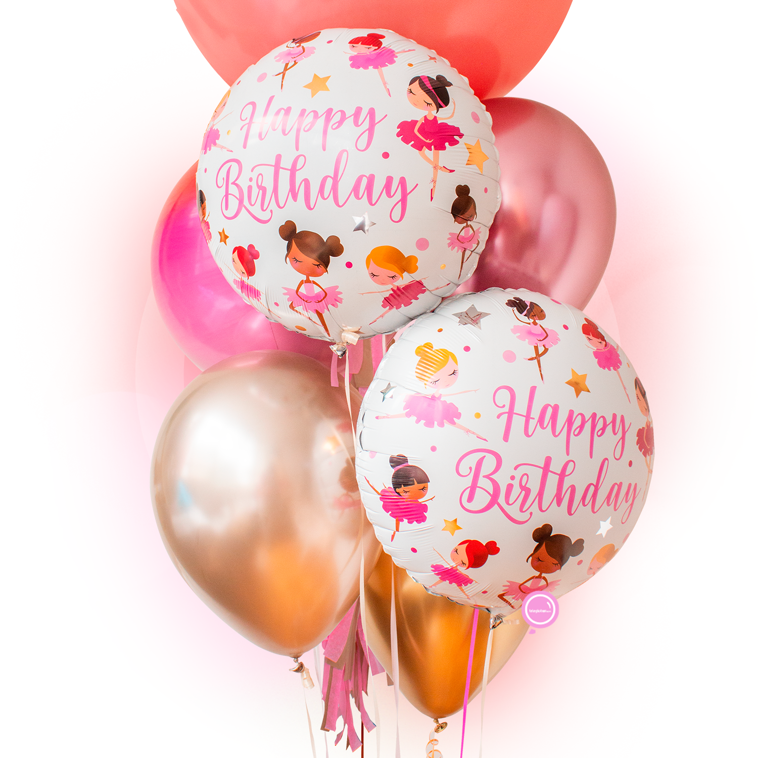 Bunch of balloons Inspires -happy birthday ballet-