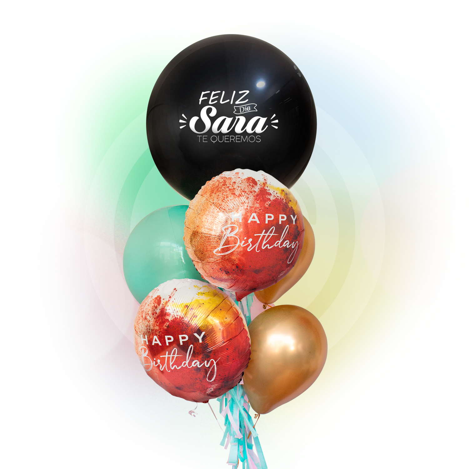 Bunch de Globos Inspira -It's Your Birthday-