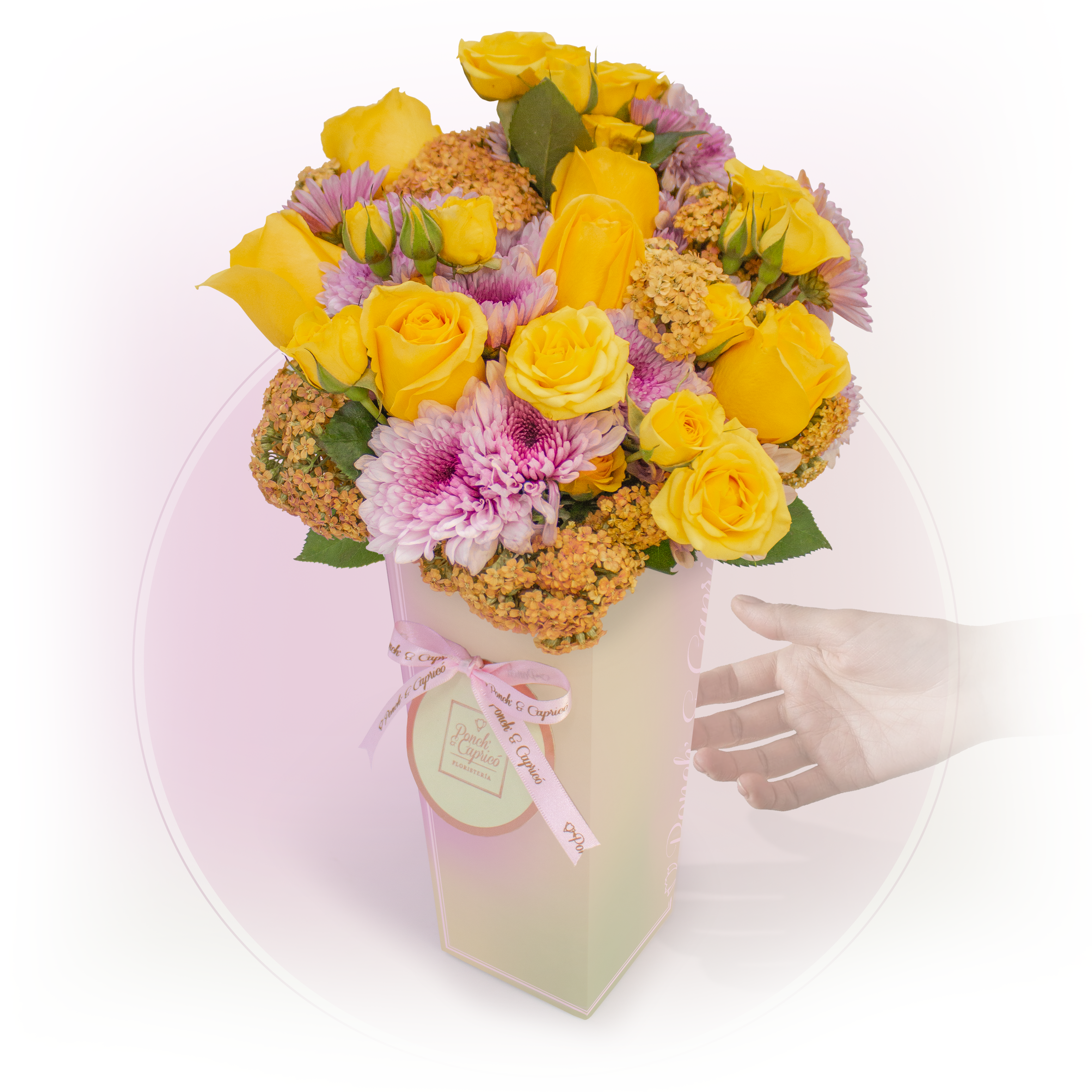 Ramo de Rosas Amarilla -CAM001-