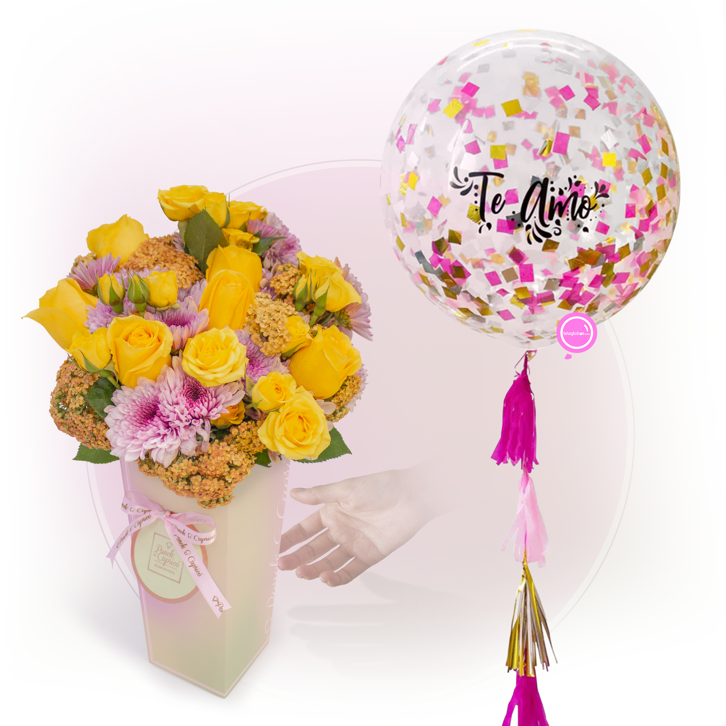 Ramo de Rosas Amarilla -CAM001-