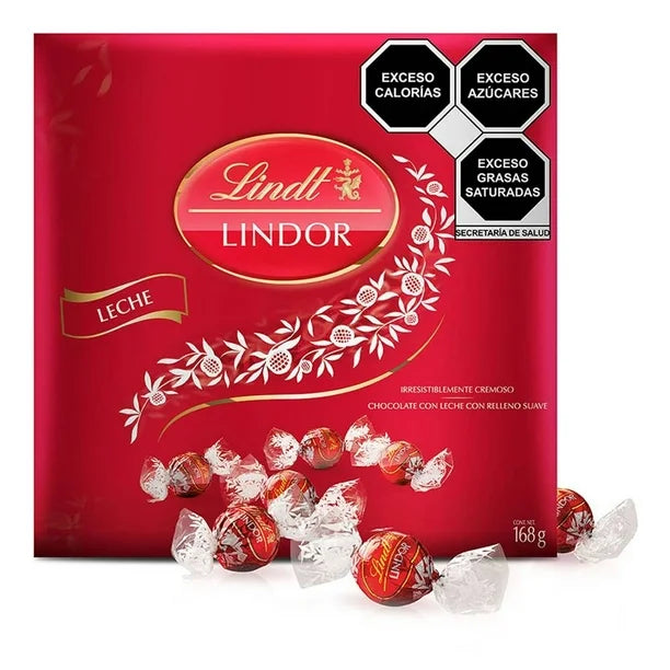 Chocolates Lindt Lindor de Leche - 168 gr
