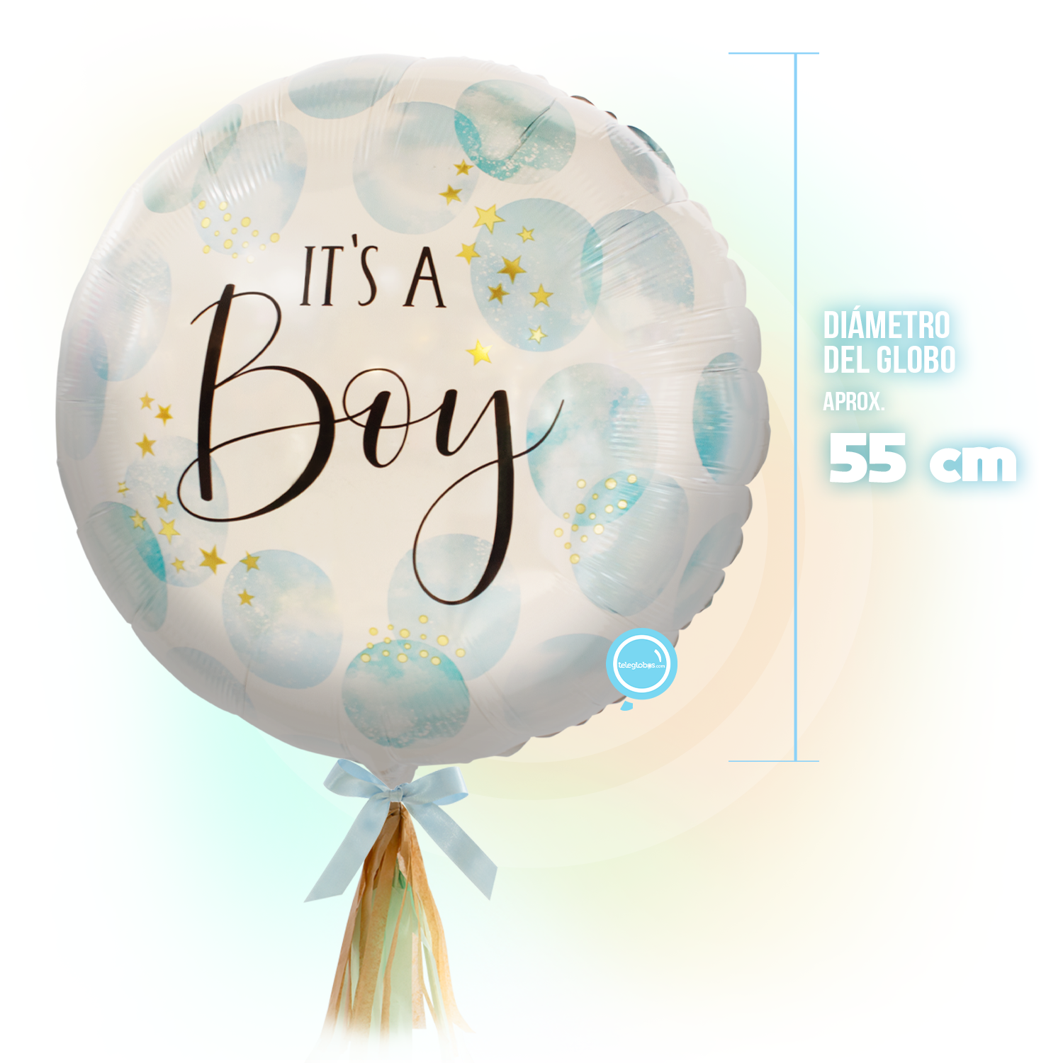 Globos para Baby Shower de Niño - Tienda de globos cerca de mi