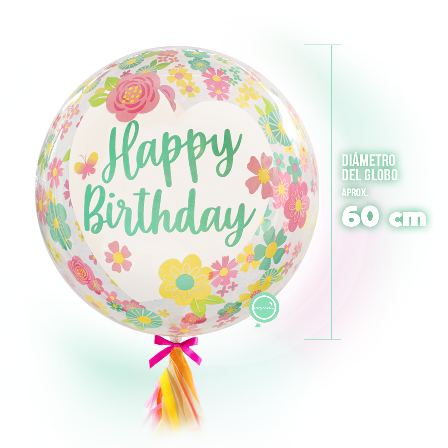 balloon 24 "" Birthday Flowers