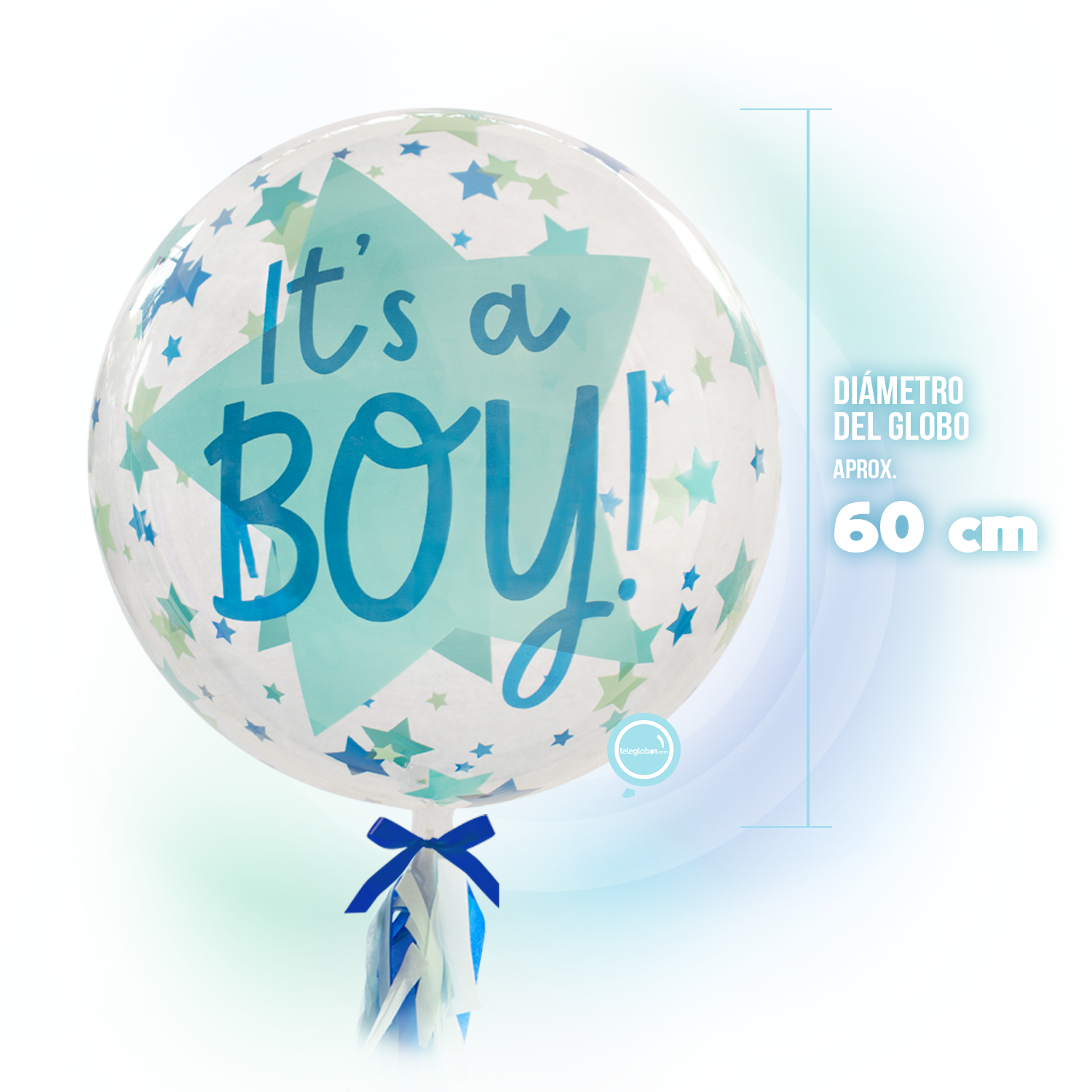 balloon 24 " - it's bubble a boy