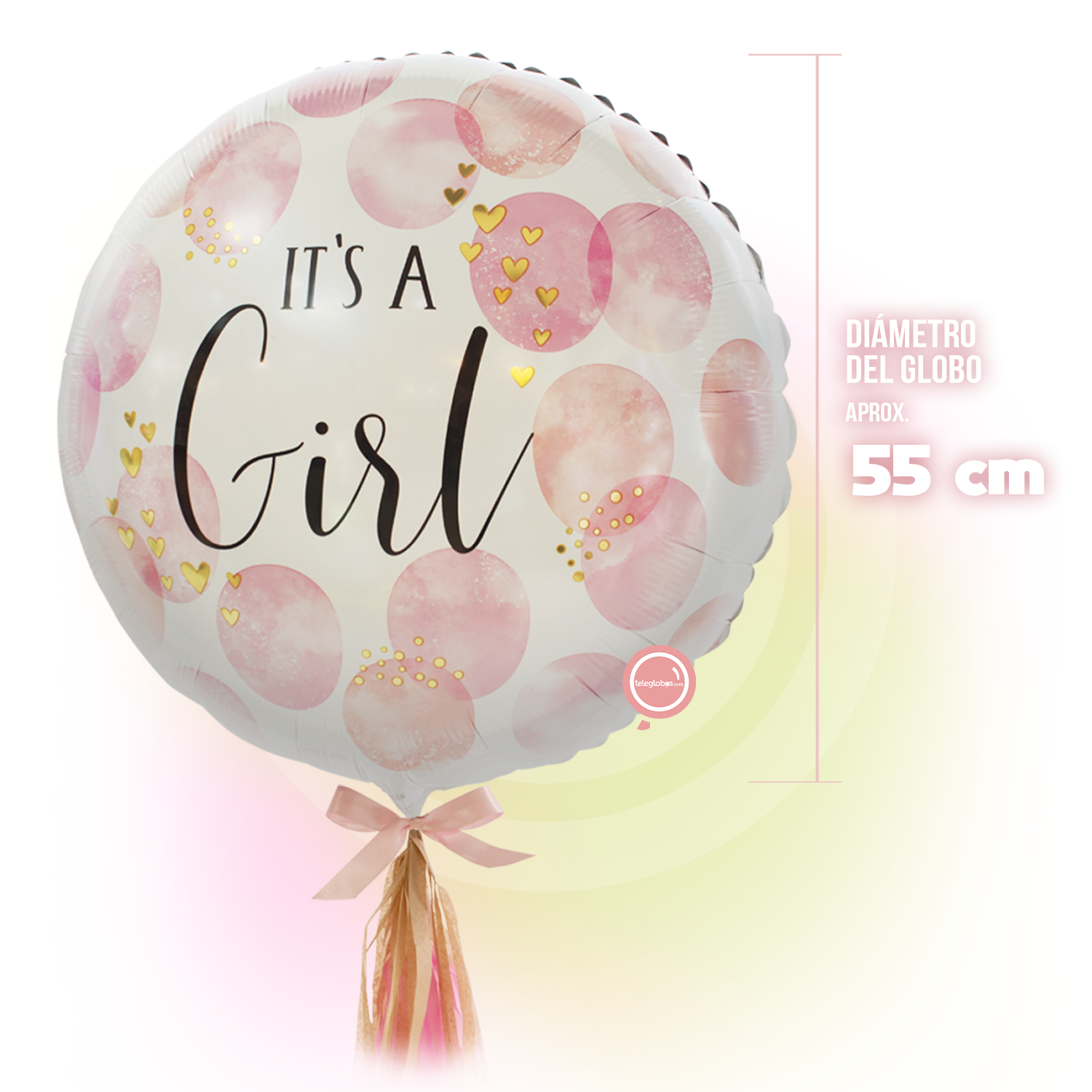 Globos con helio para Baby Shower en CDMX