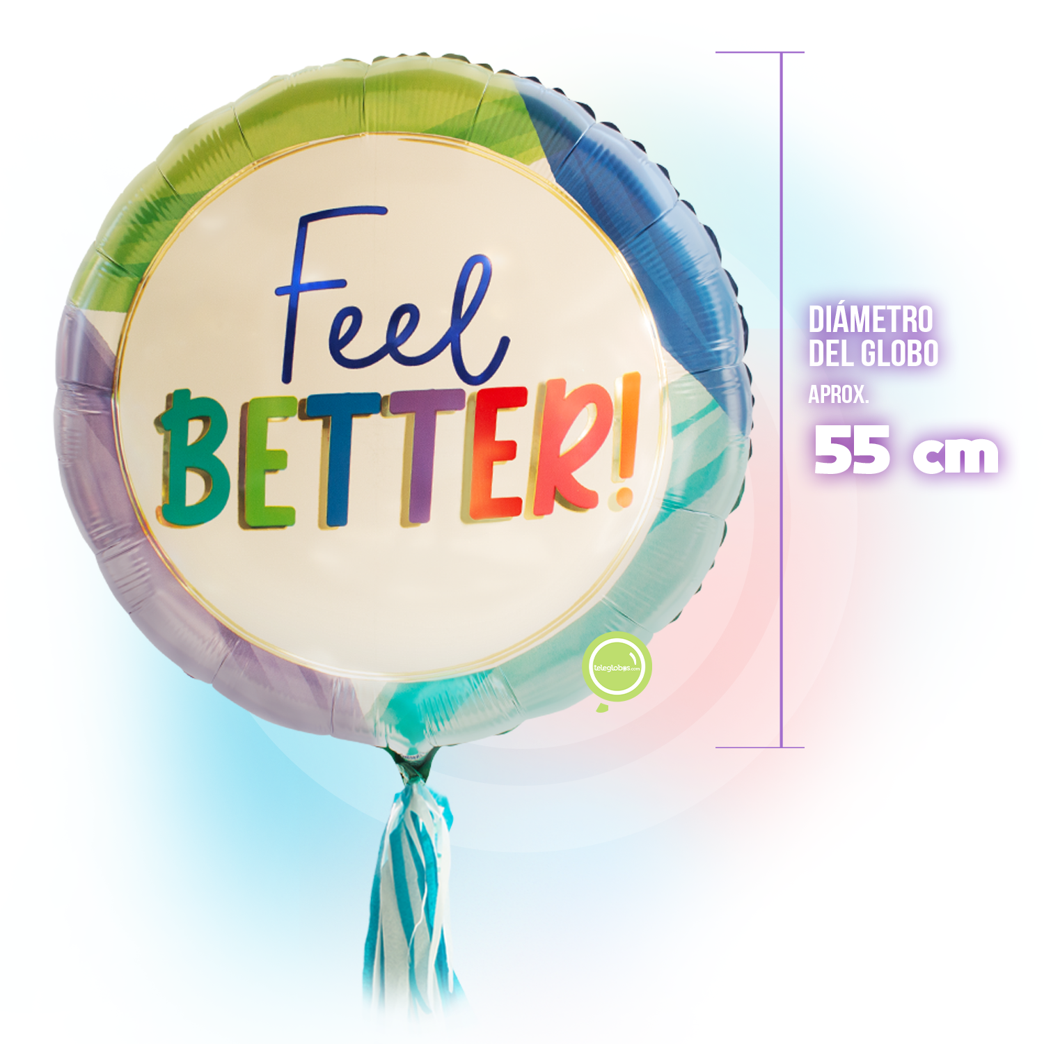 Globos de Recupérate Pronto - Tienda de globos cerca de mi