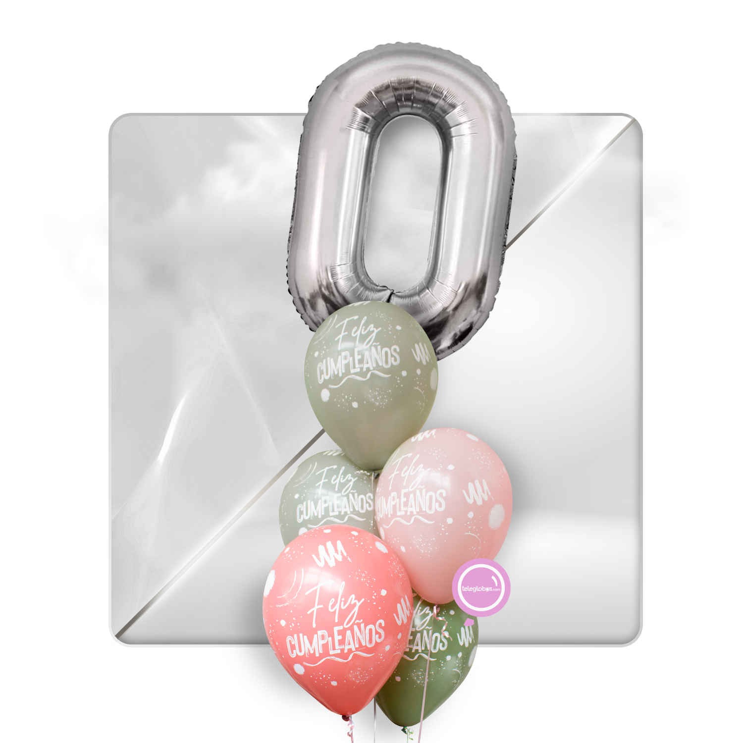 Kit Celebra -Infinity Birthday- con Globos de Helio