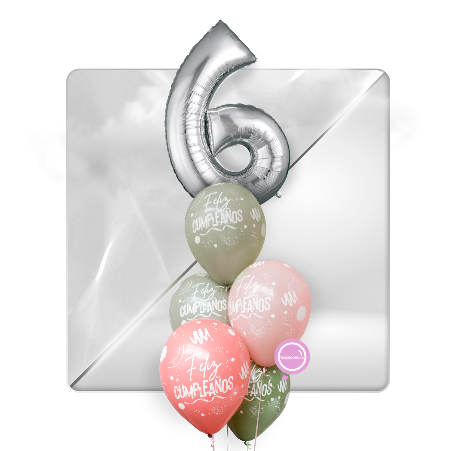 Kit Celebra -Infinity Birthday- con Globos de Helio