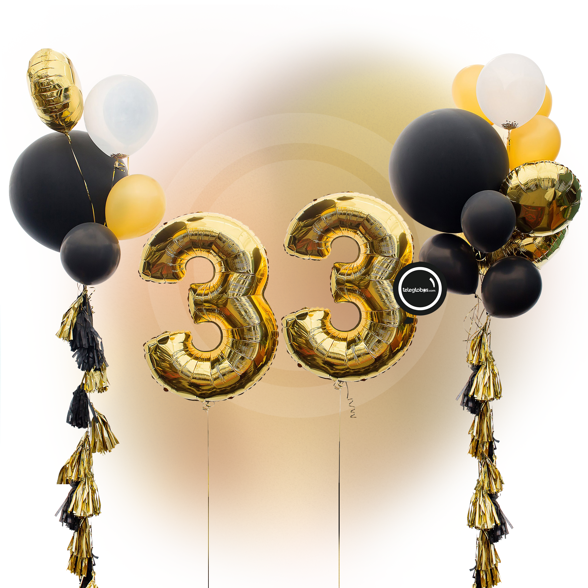Kit Celebra con Globos de Helio (Todos incluidos)