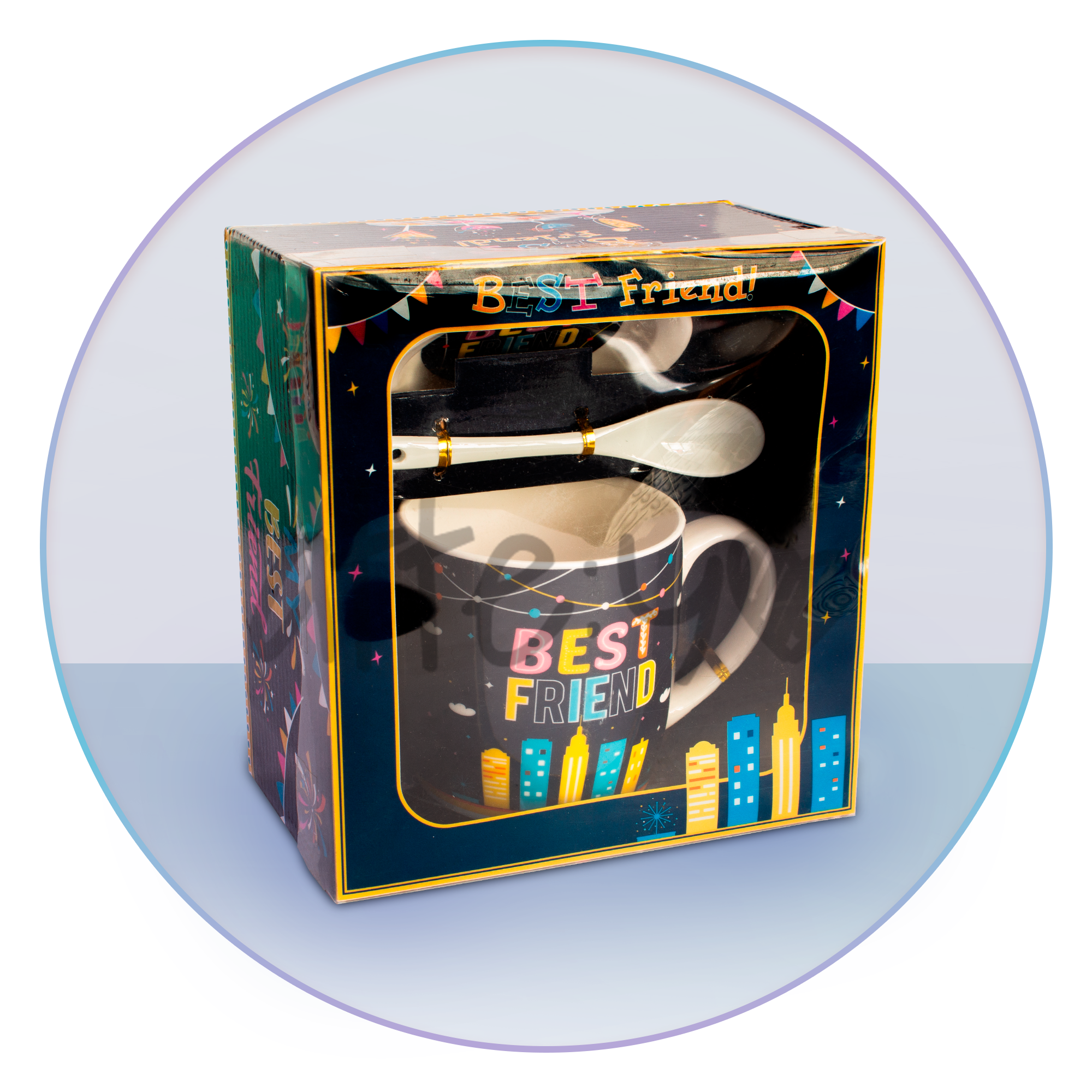 Taza Best Friend c/cuchara