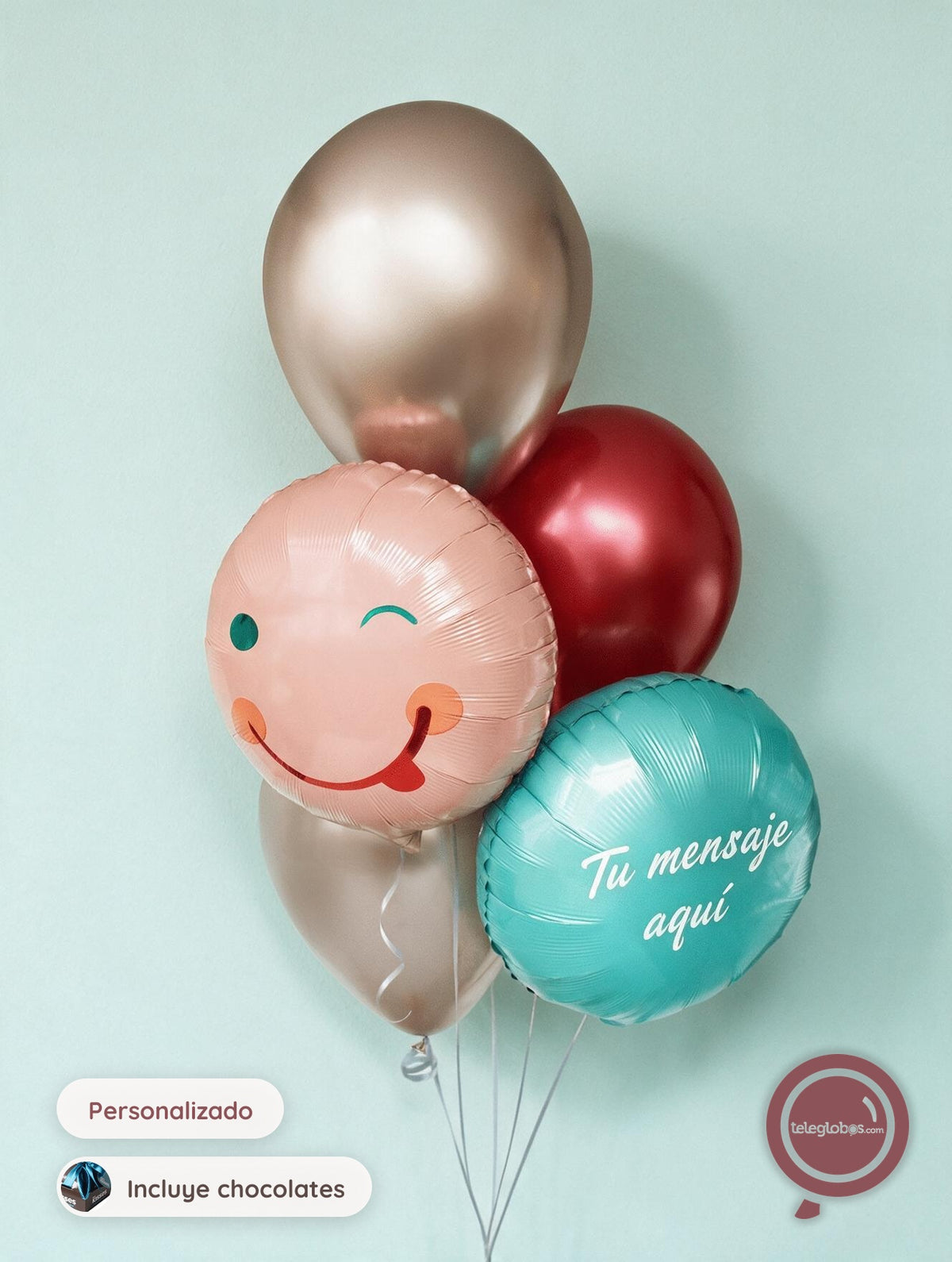 Bouquet de Cumpleaños Personalizado -Guiño Coqueto-