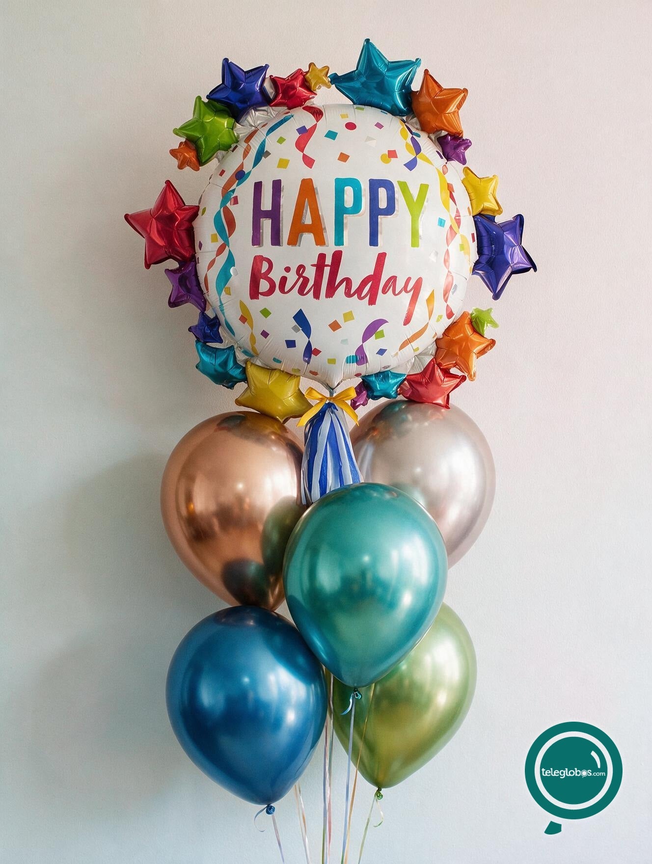 Bouquet de Cumpleaños -Happy Birthday Estrellas-