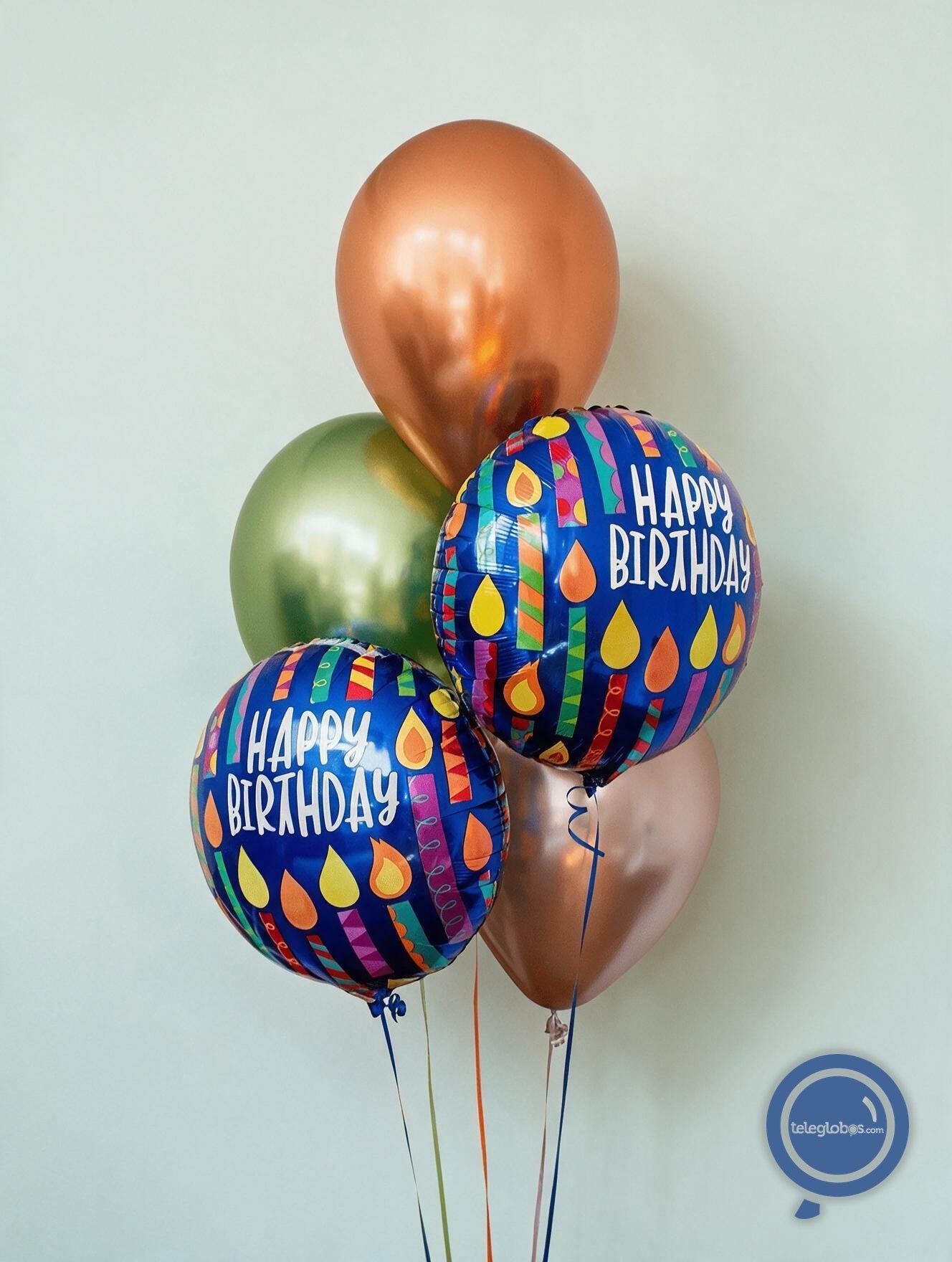 Bouquet de Cumpleaños -Multicolor Candles-