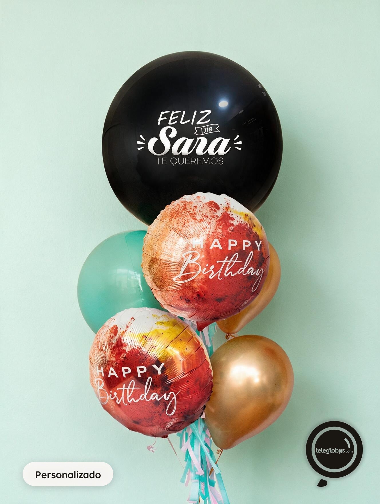 Bunch de Globos Inspira -It's Your Birthday-