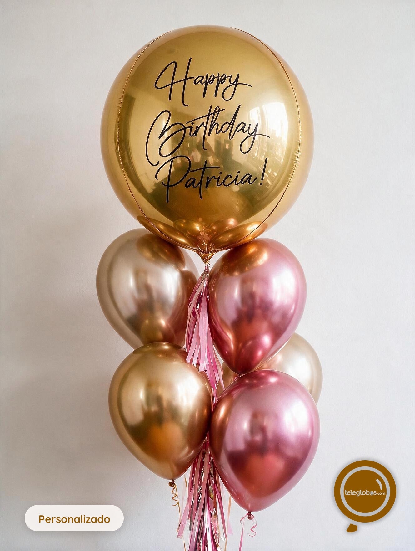 Bunch Rosa & Oro - Orbz Dorado con 5 Cromo