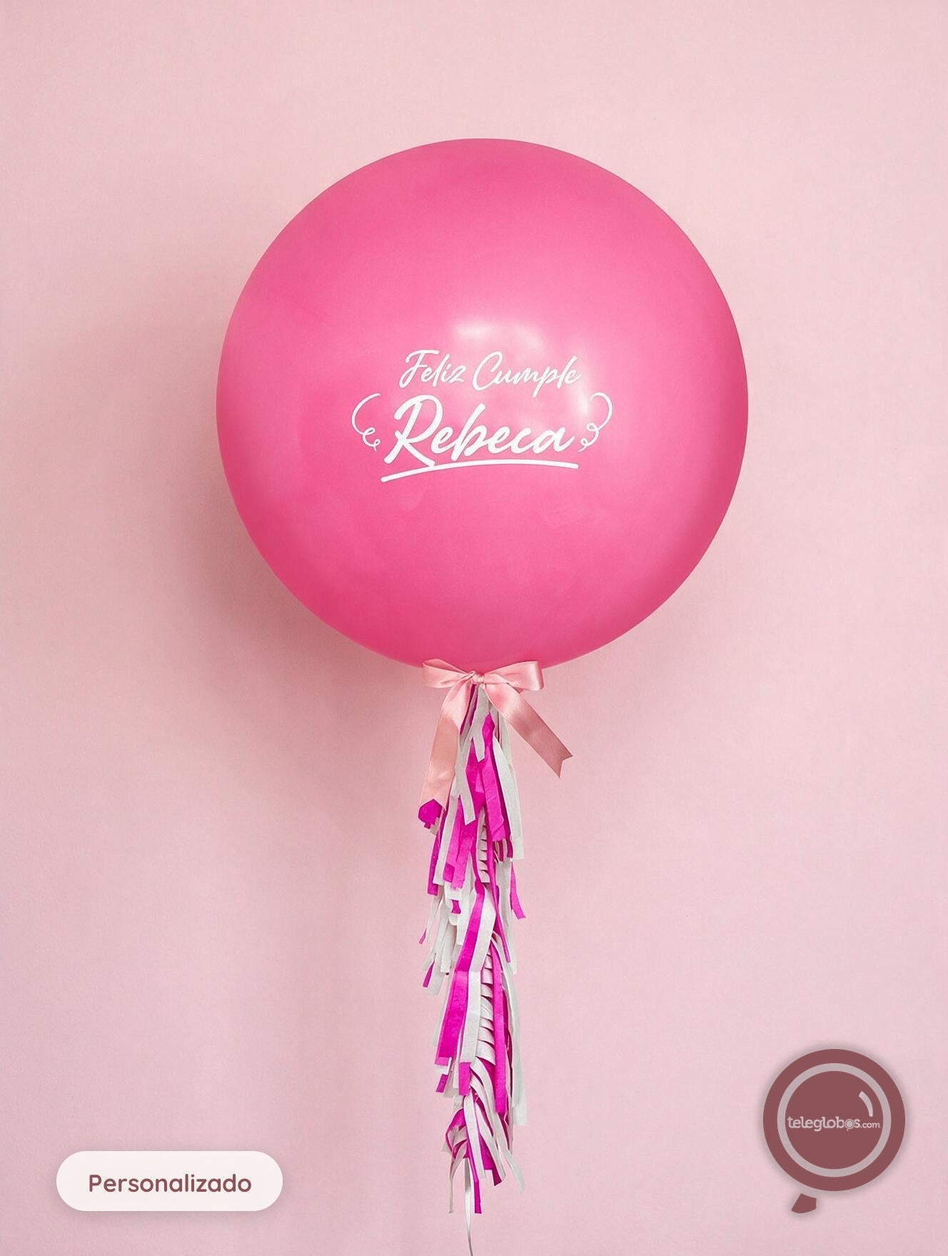 Globo Personalizado de 24" Fashion Fucsia