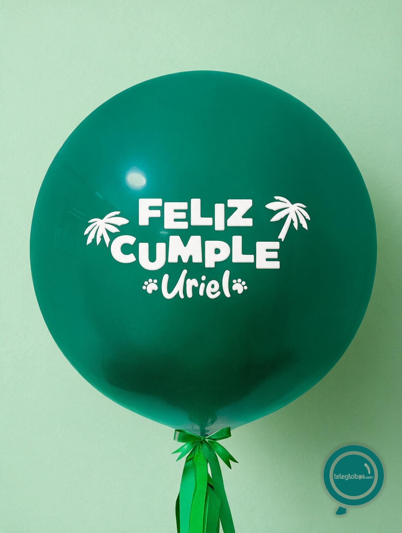 Globo Personalizado de 24" Fashion Verde - detalle