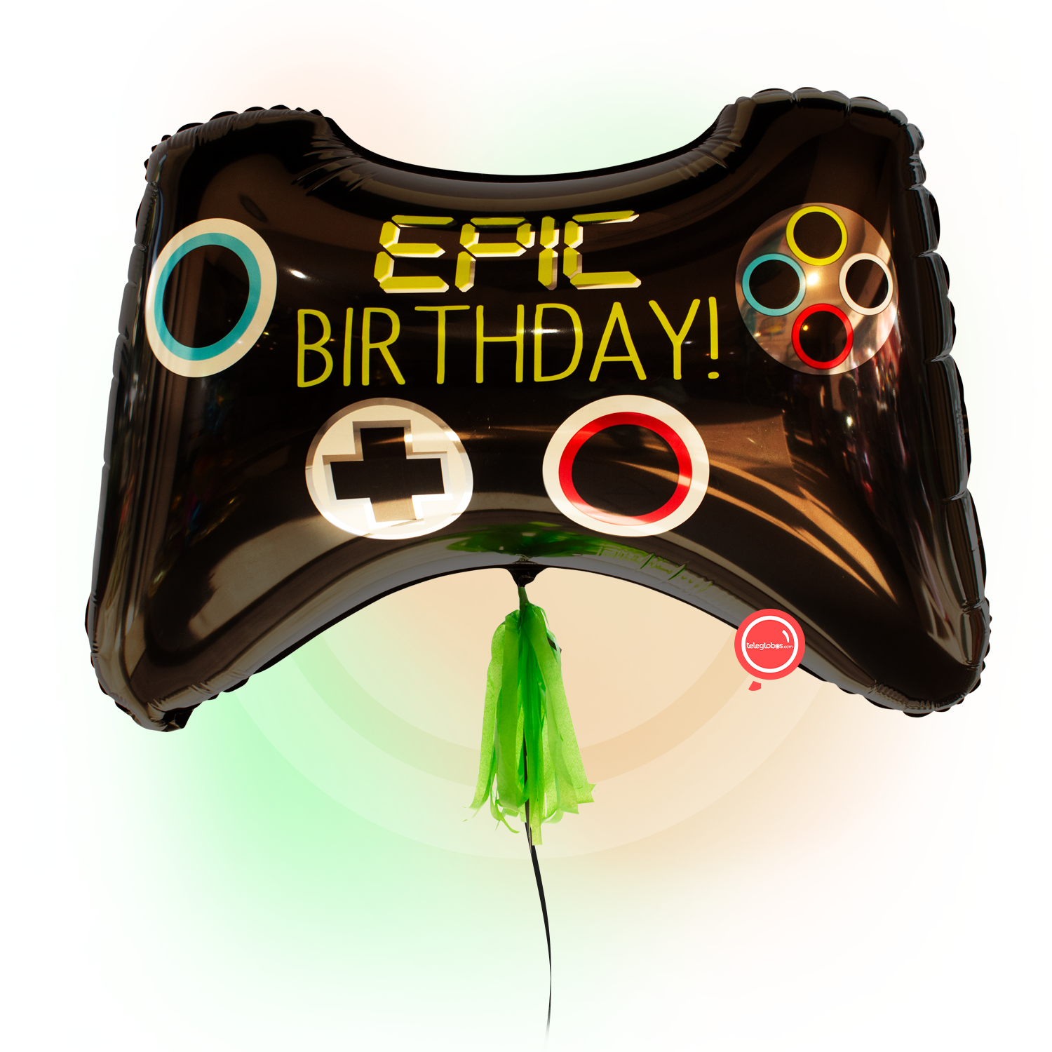 balloon Metallic Super Shape of 30 " - Epic Birthday Game Controller