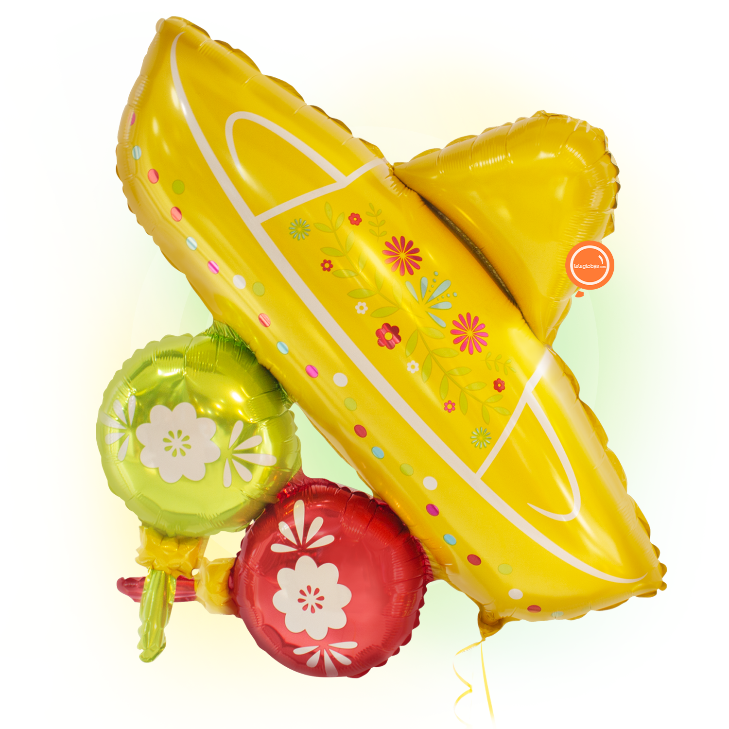 balloon Metallic Super Shape of 40 " - Long live the party