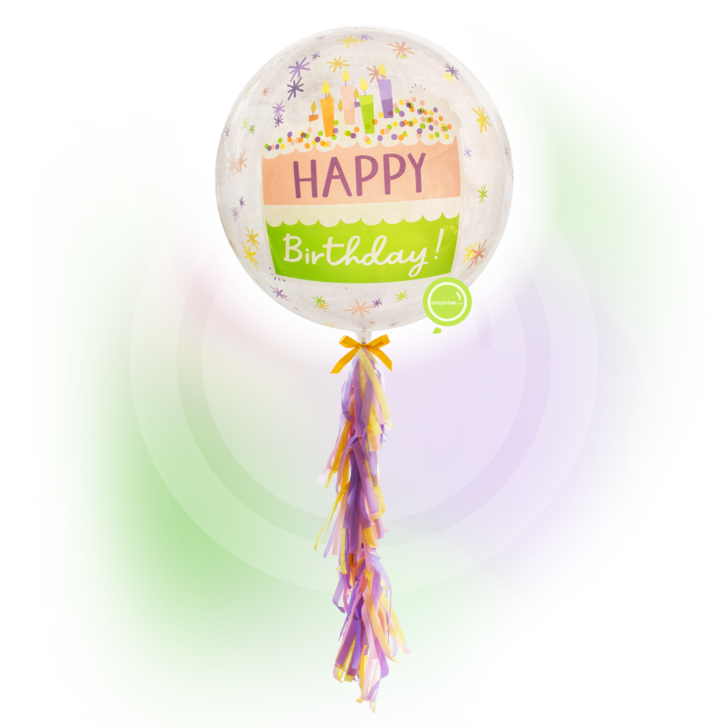 balloon 24 "" BUPPY BIRTHDAY Cake Slice Bubuja