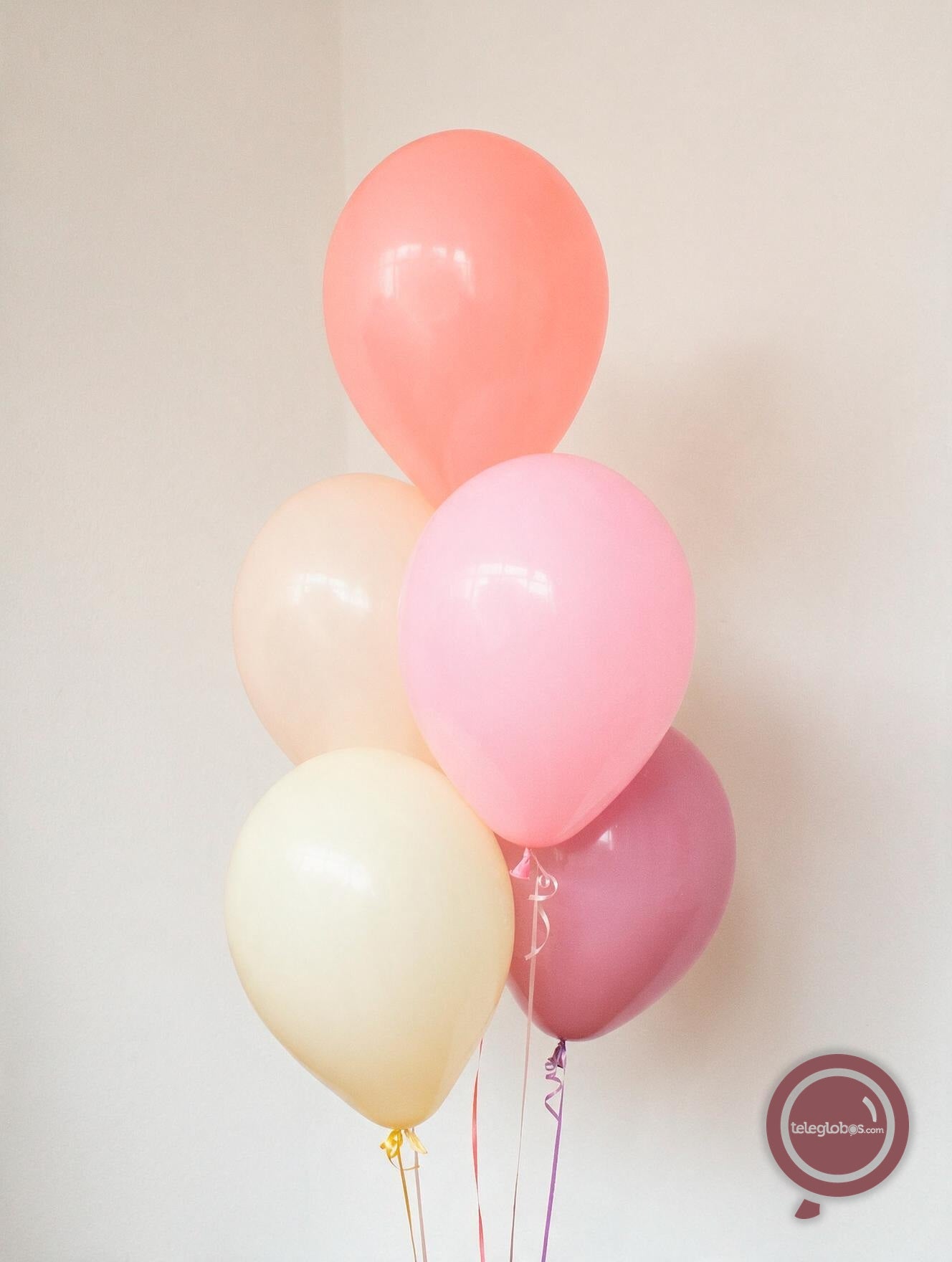 Torre de 5 Globos de Látex -Rainbow Boho-