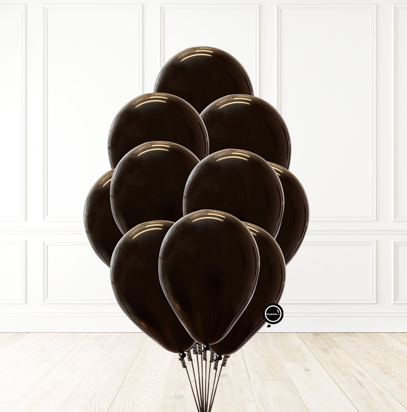 10 Globos de látex unicolor inflados con helio 12 Pulgadas | Globos y Regalos Teleglobos.com.mx.