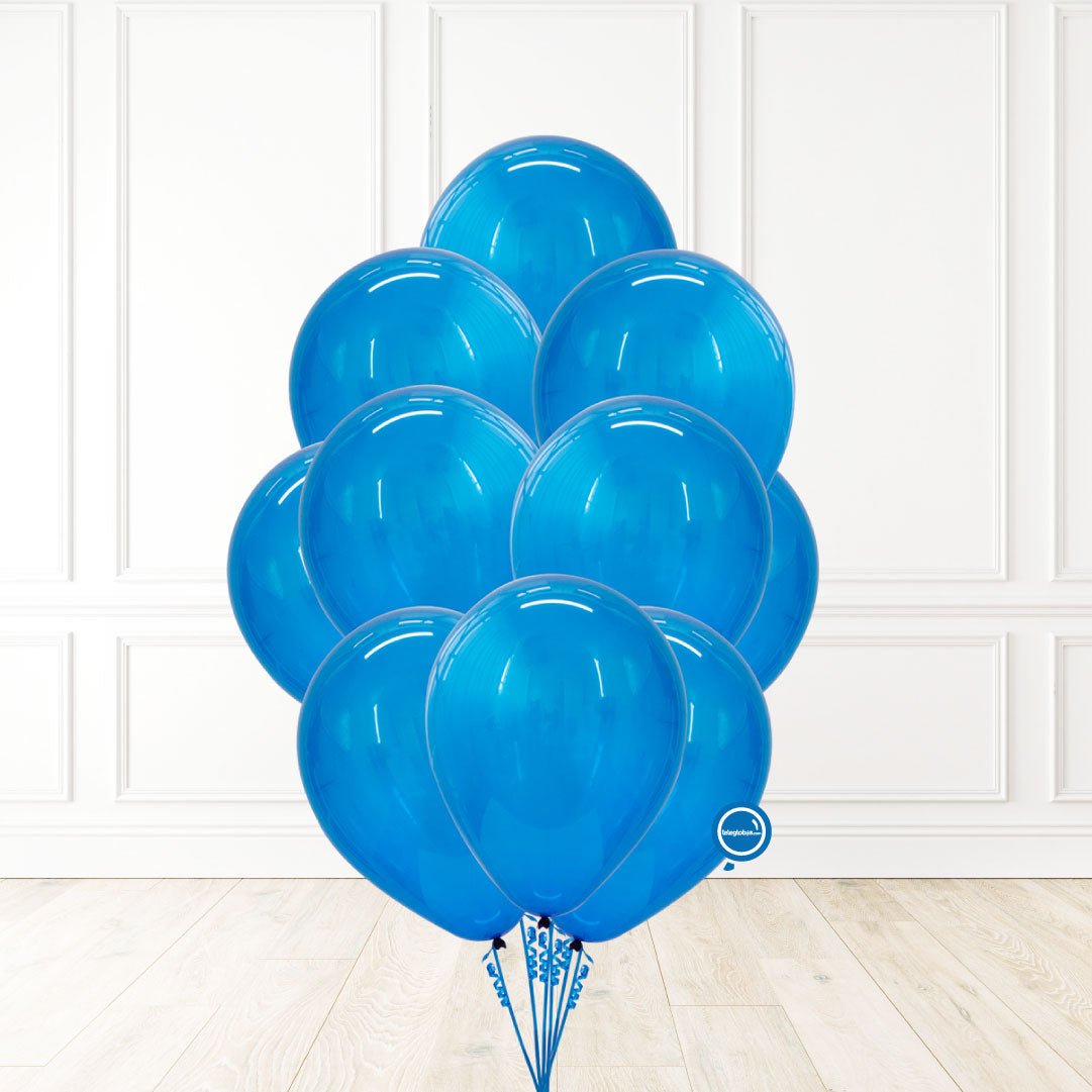 10 Globos de látex unicolor inflados con helio 12 Pulgadas | Globos y Regalos Teleglobos.com.mx.