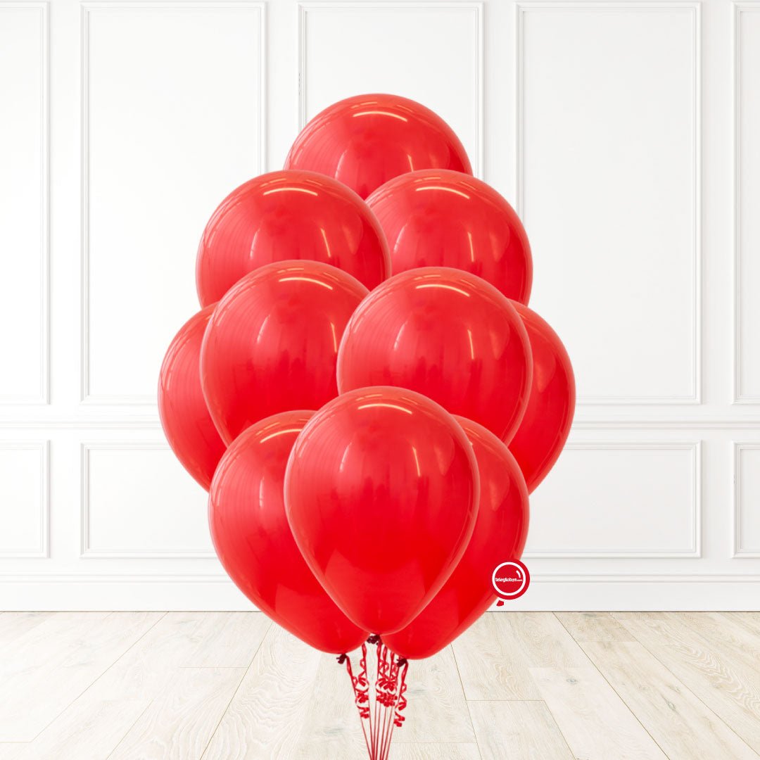 10 Globos de látex unicolor inflados con helio 12 Pulgadas | Globos y Regalos Teleglobos.com.mx.