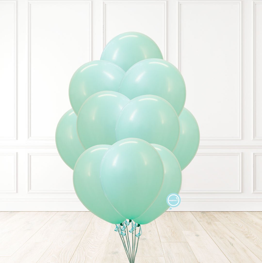 10 Globos de látex unicolor inflados con helio 12 Pulgadas | Globos y Regalos Teleglobos.com.mx.