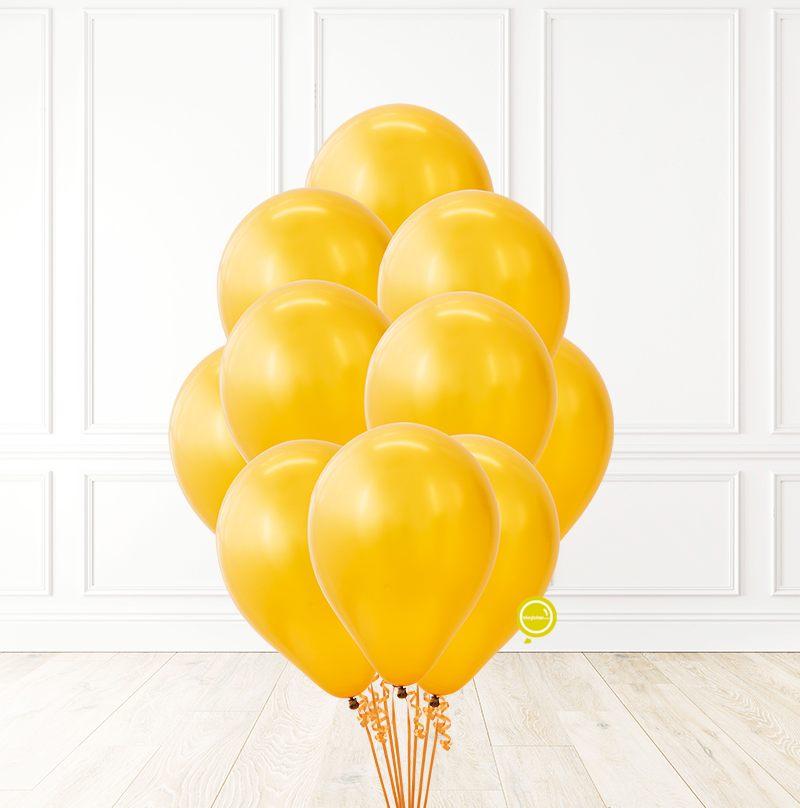 10 Globos de látex unicolor inflados con helio 12 Pulgadas | Globos y Regalos Teleglobos.com.mx.