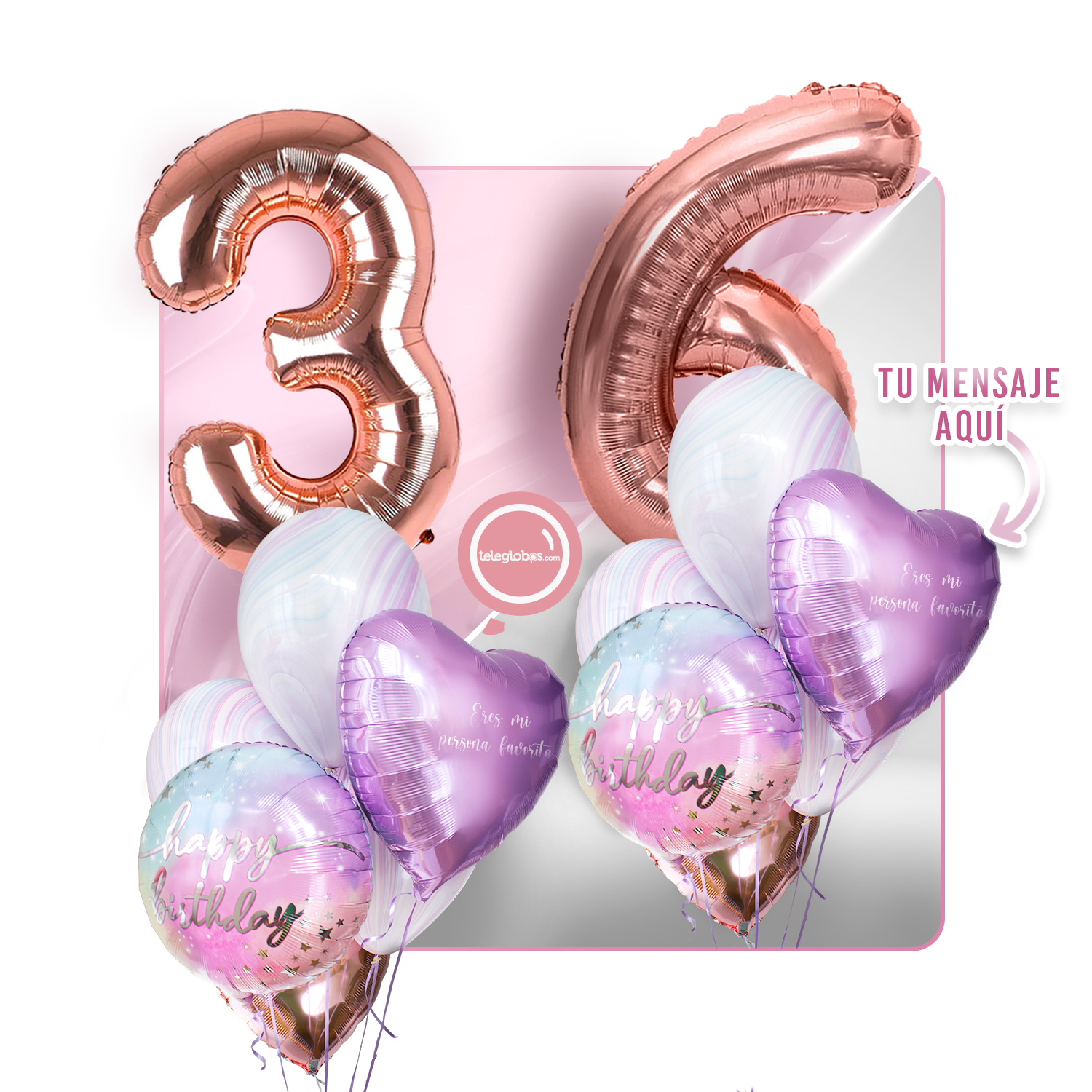 Kit celebrates -rainbow day- with balloons Helium