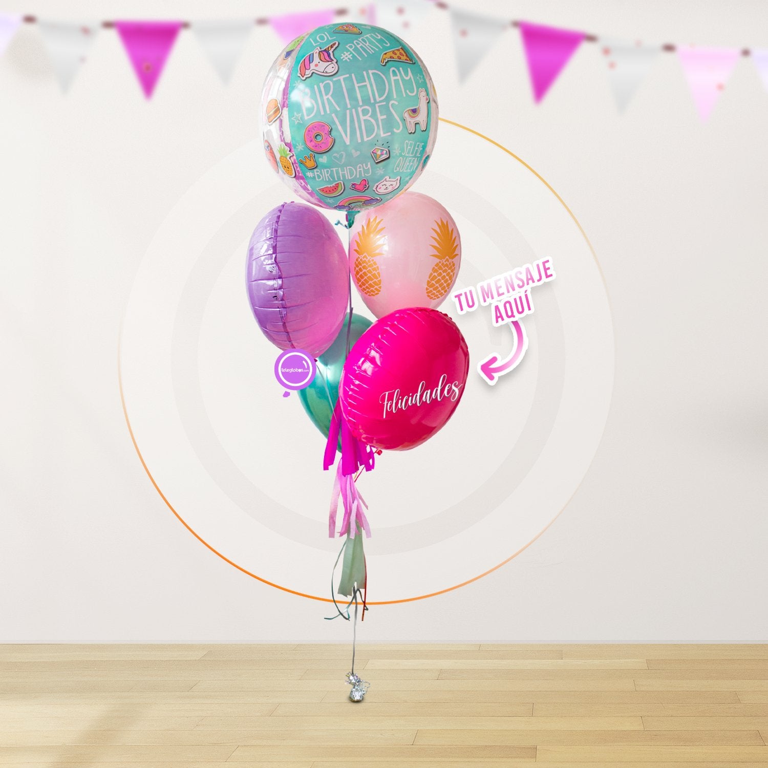 AirLoonz Estrellas con Bunch Personalizado (Dama o Caballero)