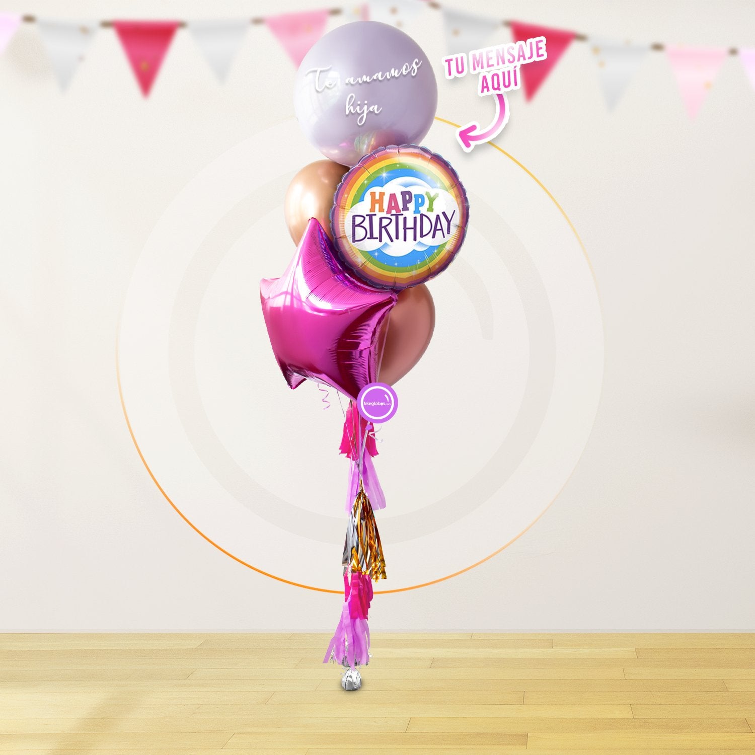 AirLoonz Estrellas con Bunch Personalizado (Dama o Caballero)