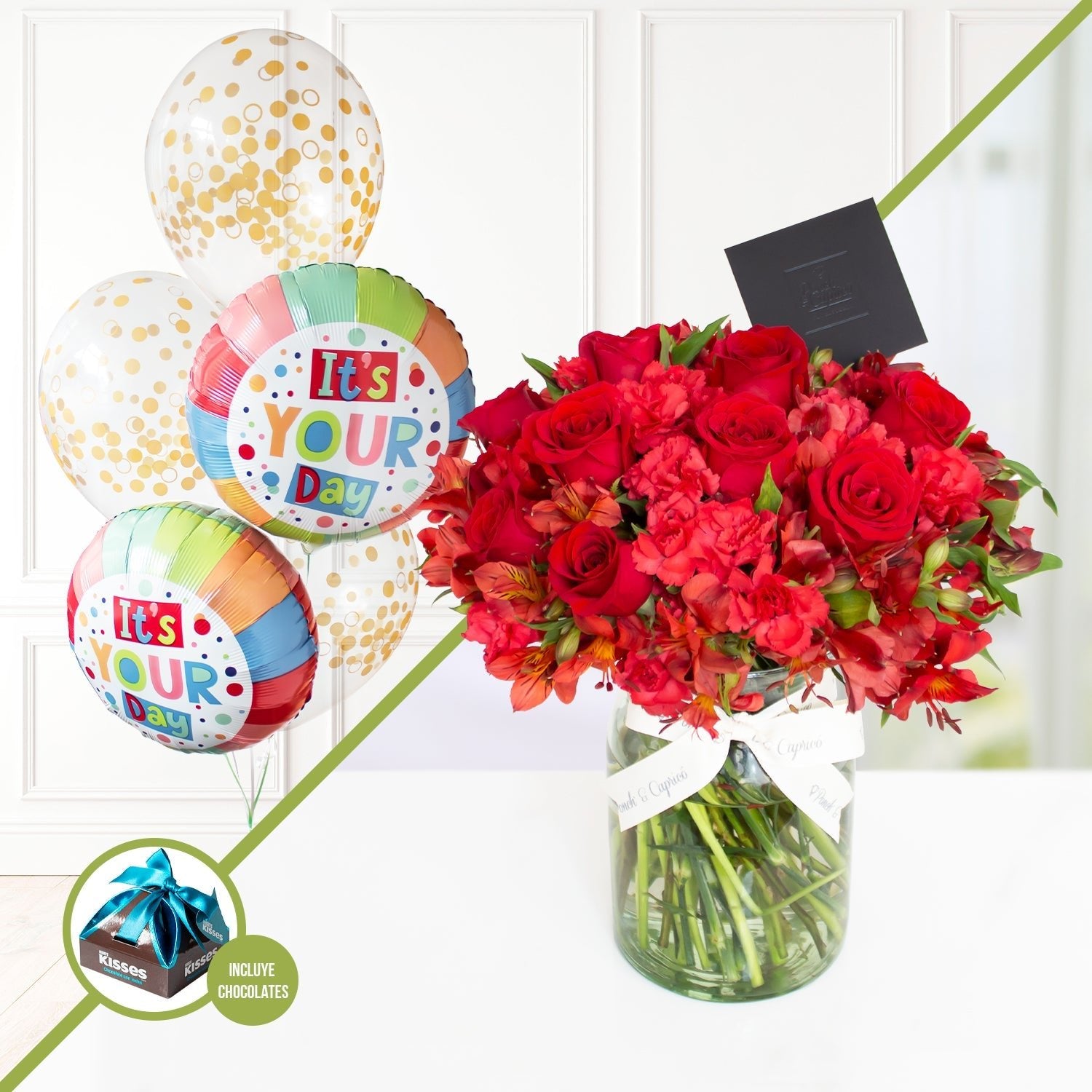 Bouquet de Globos Rosados de Cumpleaños  Envío de Globos CDMX – Ponch' &  Capricó