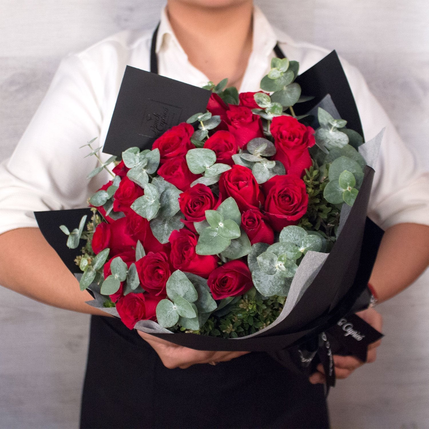 Bouquet de 24 Rosas Rojas | Globos y Regalos Teleglobos.com.mx.