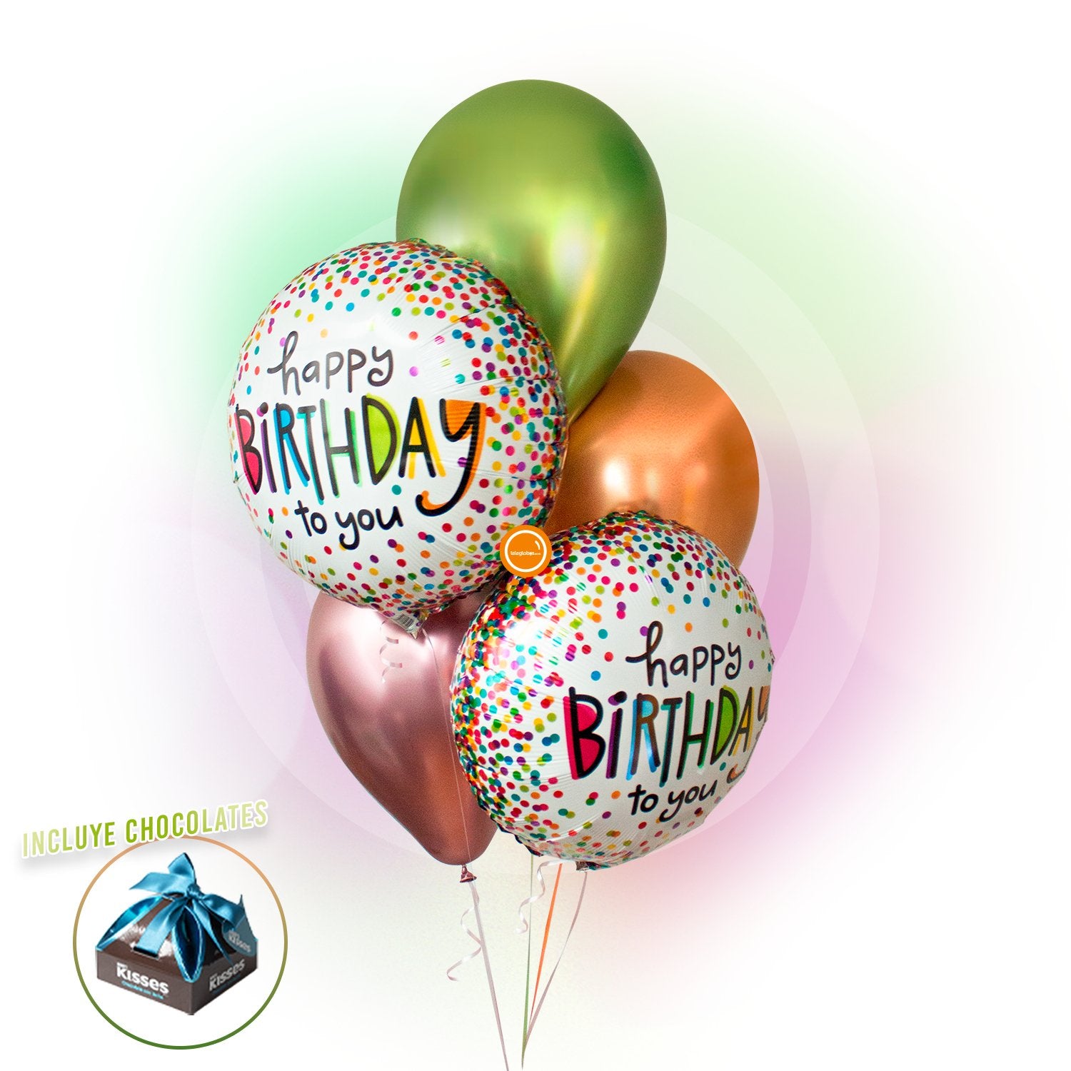 Bouquet de Cumpleaños -Confetti Birthday-