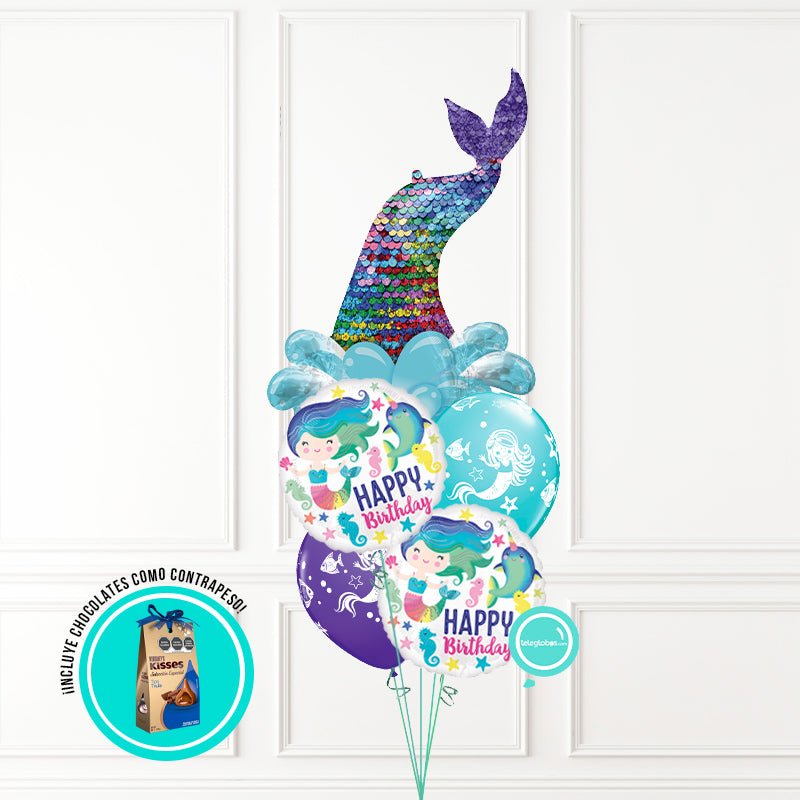Bouquet de Globos Cumpleaños 181 | Globos y Regalos Teleglobos.com.mx.