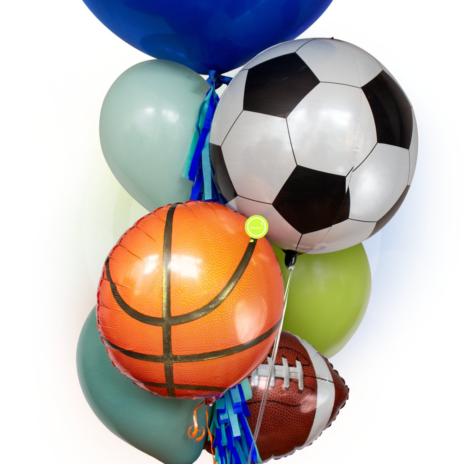 Bunch de Globos Inflados con Helio - Inspira -Pasión Deportiva-