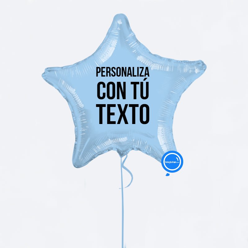 Globo de 22" personalizado con helio | Globos y Regalos Teleglobos.com.mx.