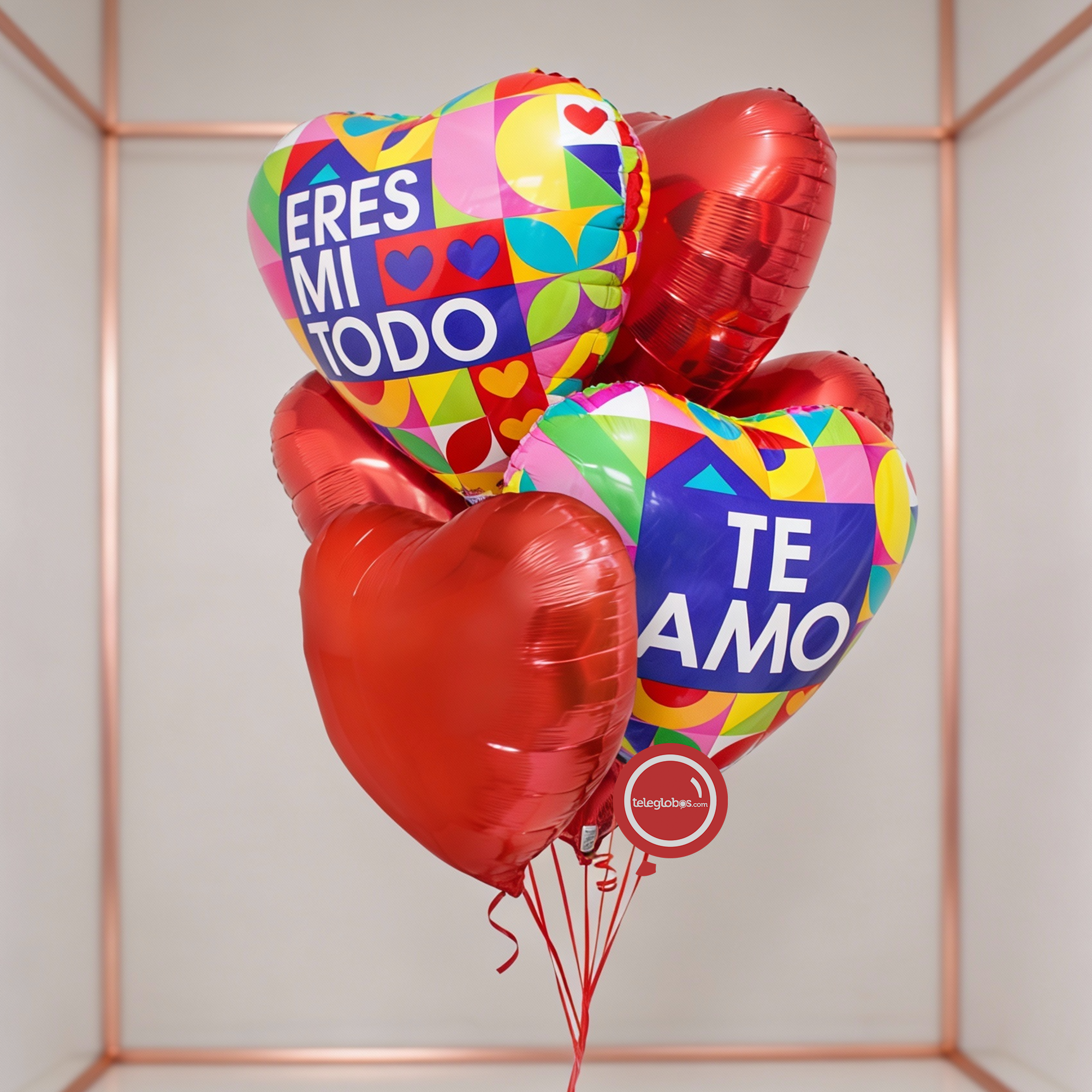 Bouquet de Globos de Amor - Eres mi todo -