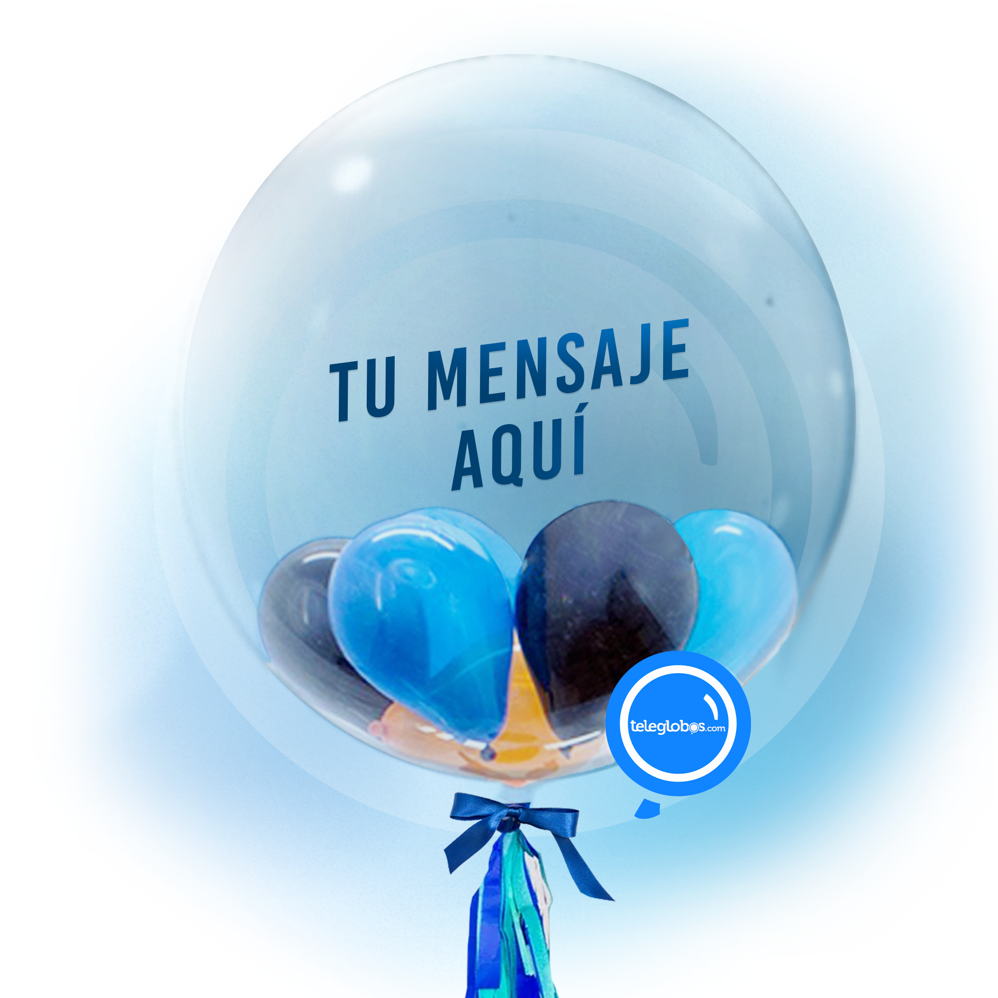 Burbuja con helio personalizada -Mientras más velas- | Globos y Regalos Teleglobos.com.mx globos con helio transparentes globos burbuja globos para hombre globos varoniles globos para oficina