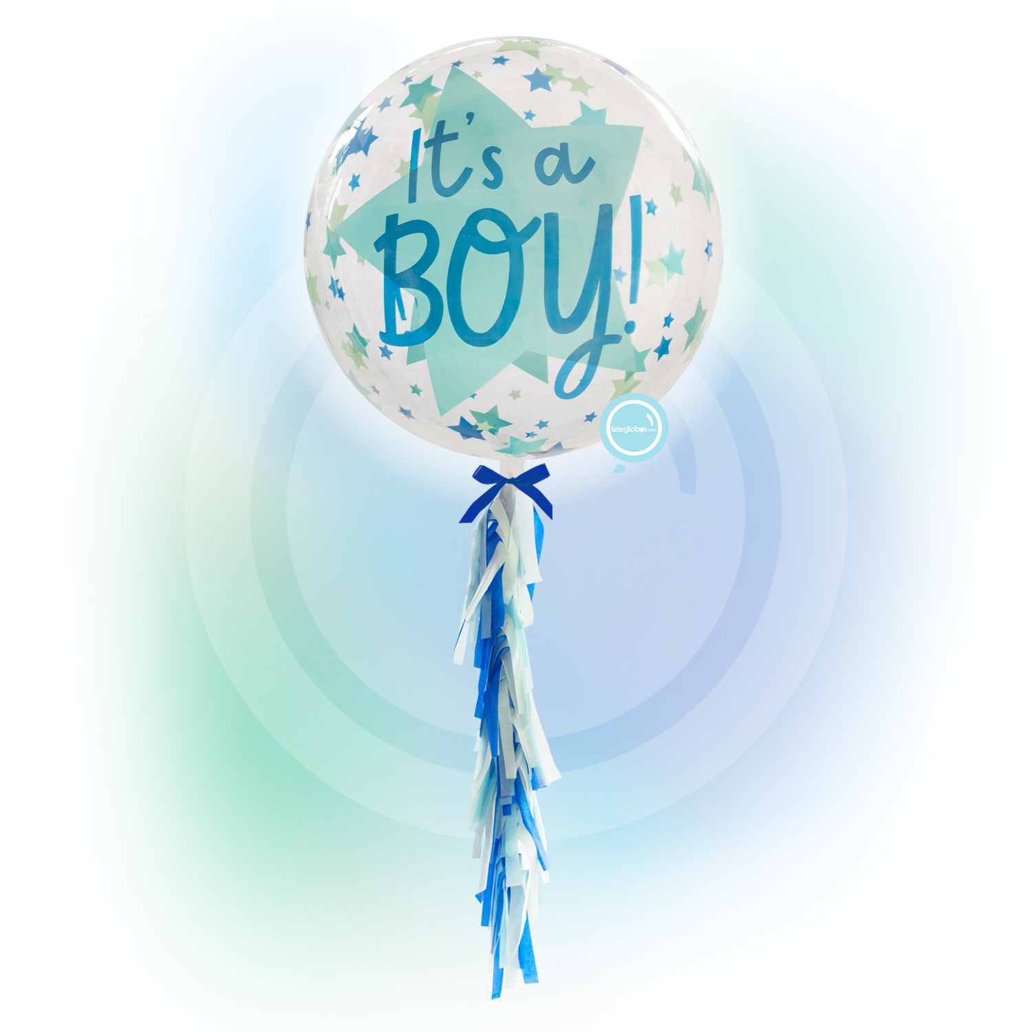 Globo Burbuja de 24" - It´s a Boy